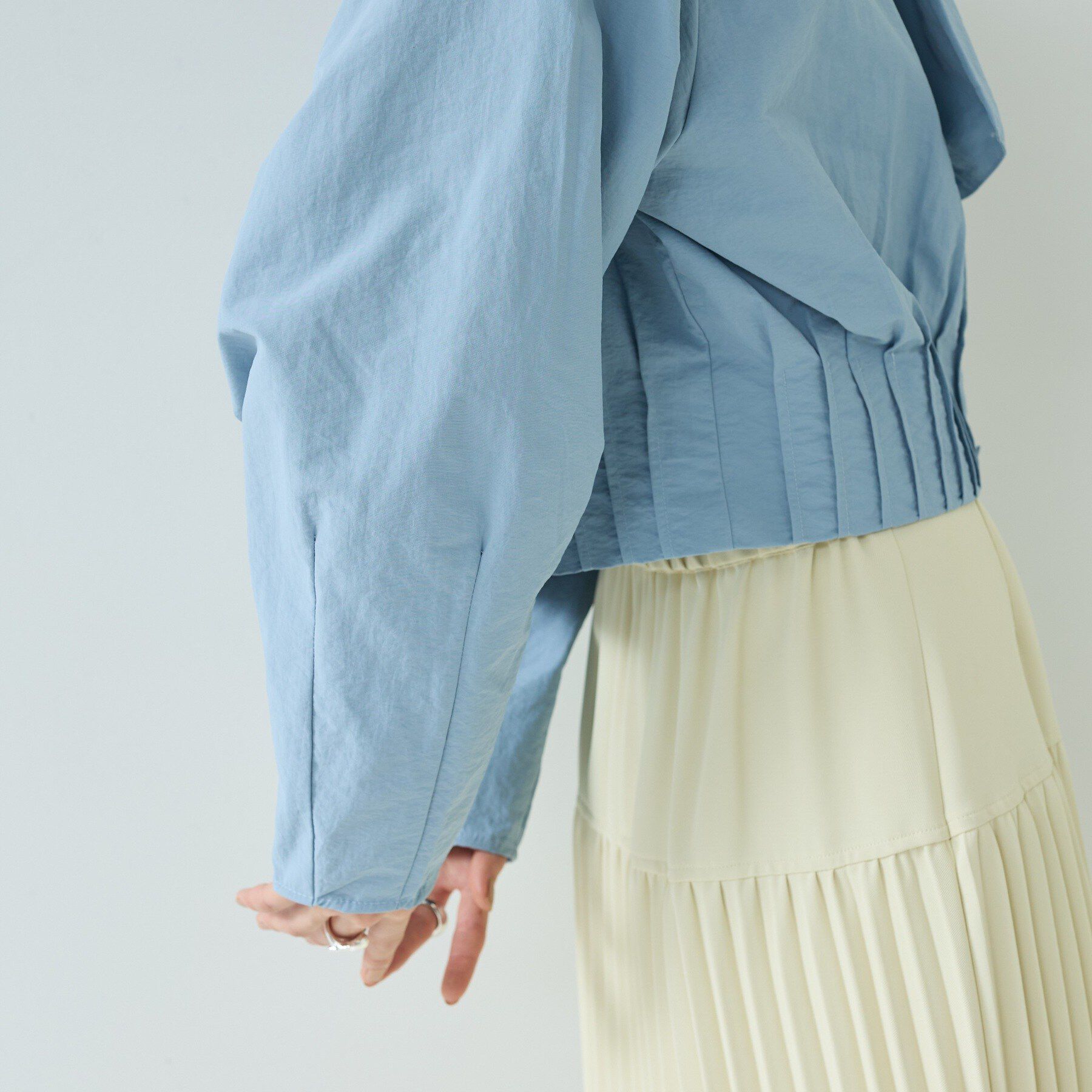 GALLEST「ボウタイシャツブルゾン」|シャツ・ブラウス|