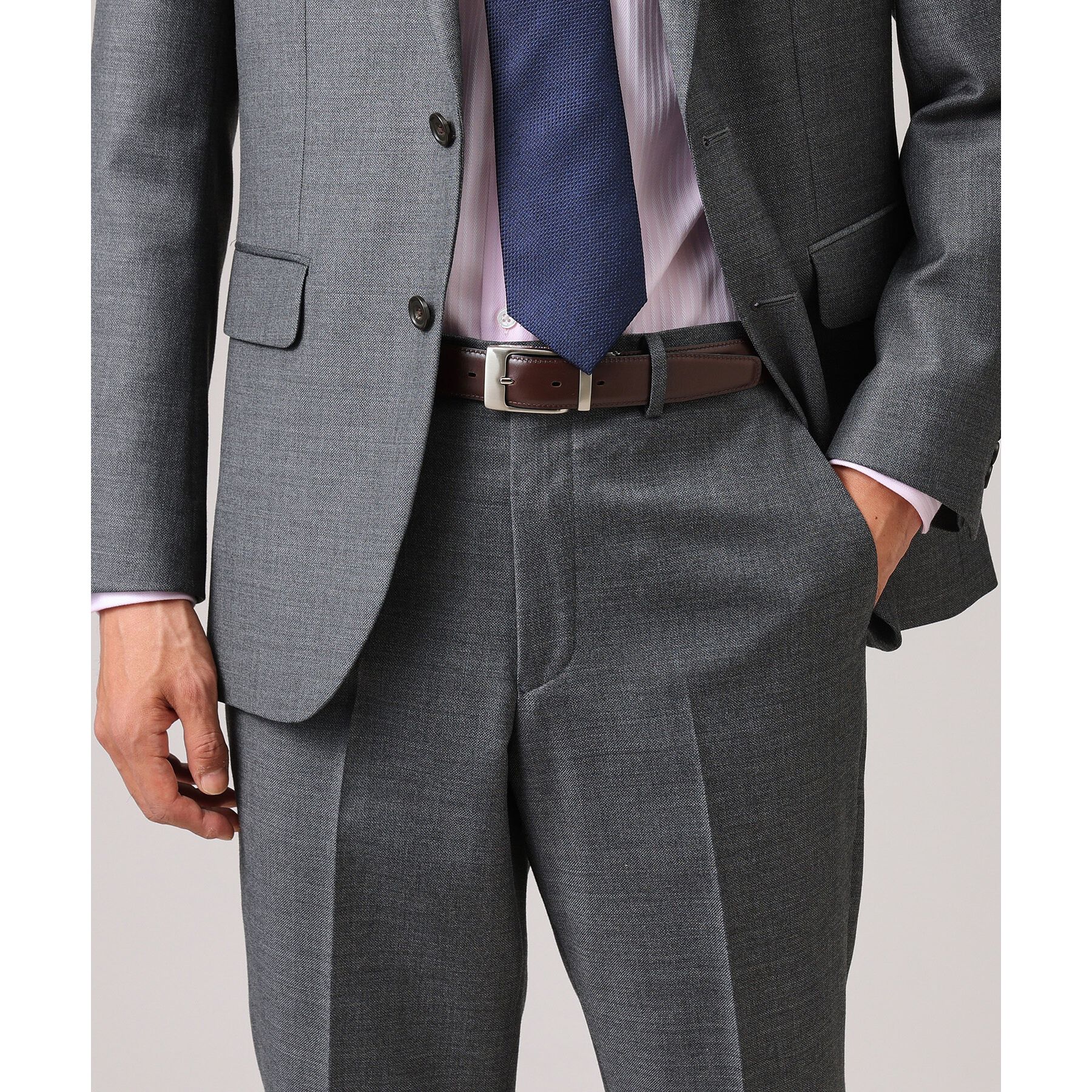 TAKEO KIKUCHI「【リバーシブル/Made in JAPAN】レザー ドレスベルト」|ベルト|