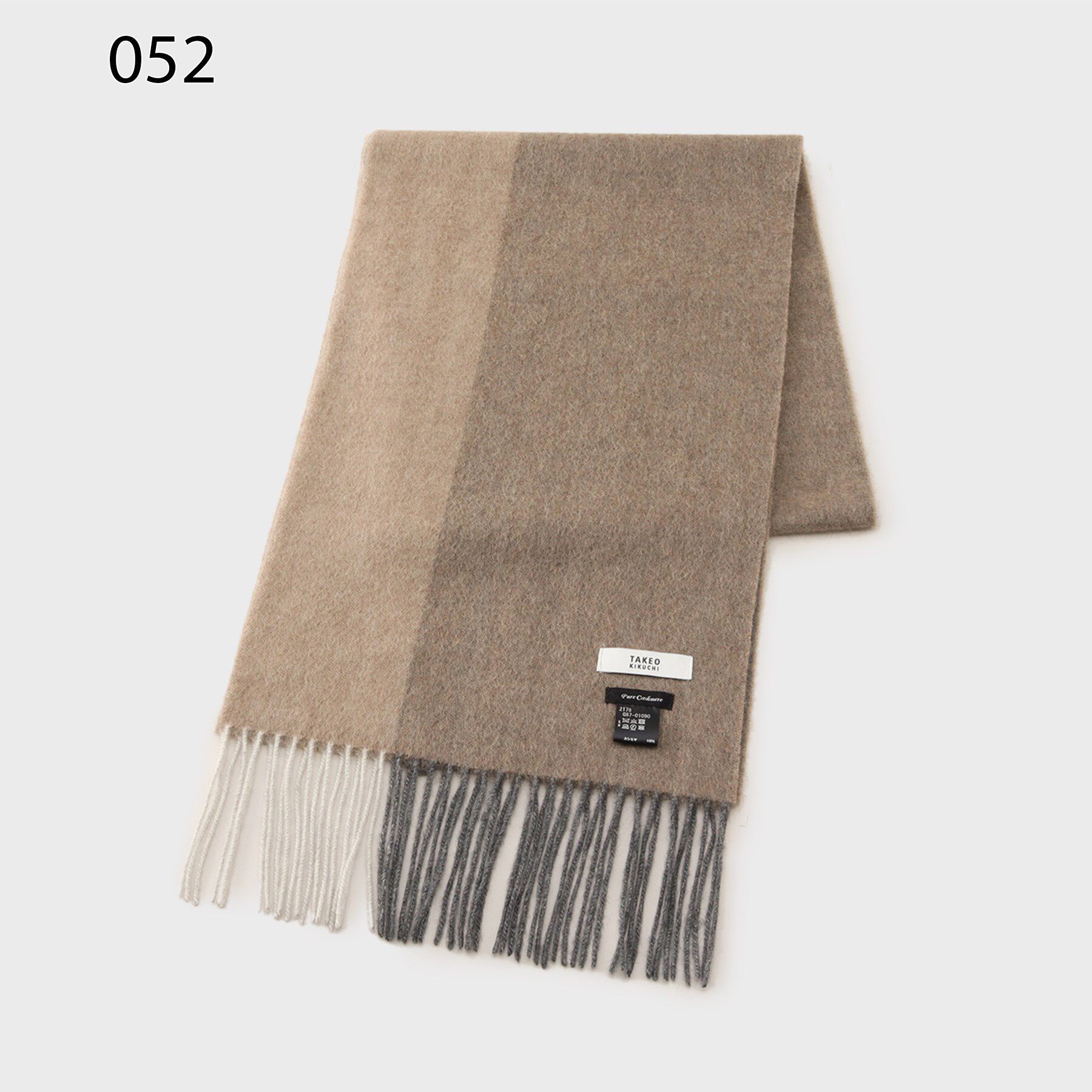 TAKEO KIKUCHI「【カシミヤ100%】パネル カシミヤマフラー」|ストール|