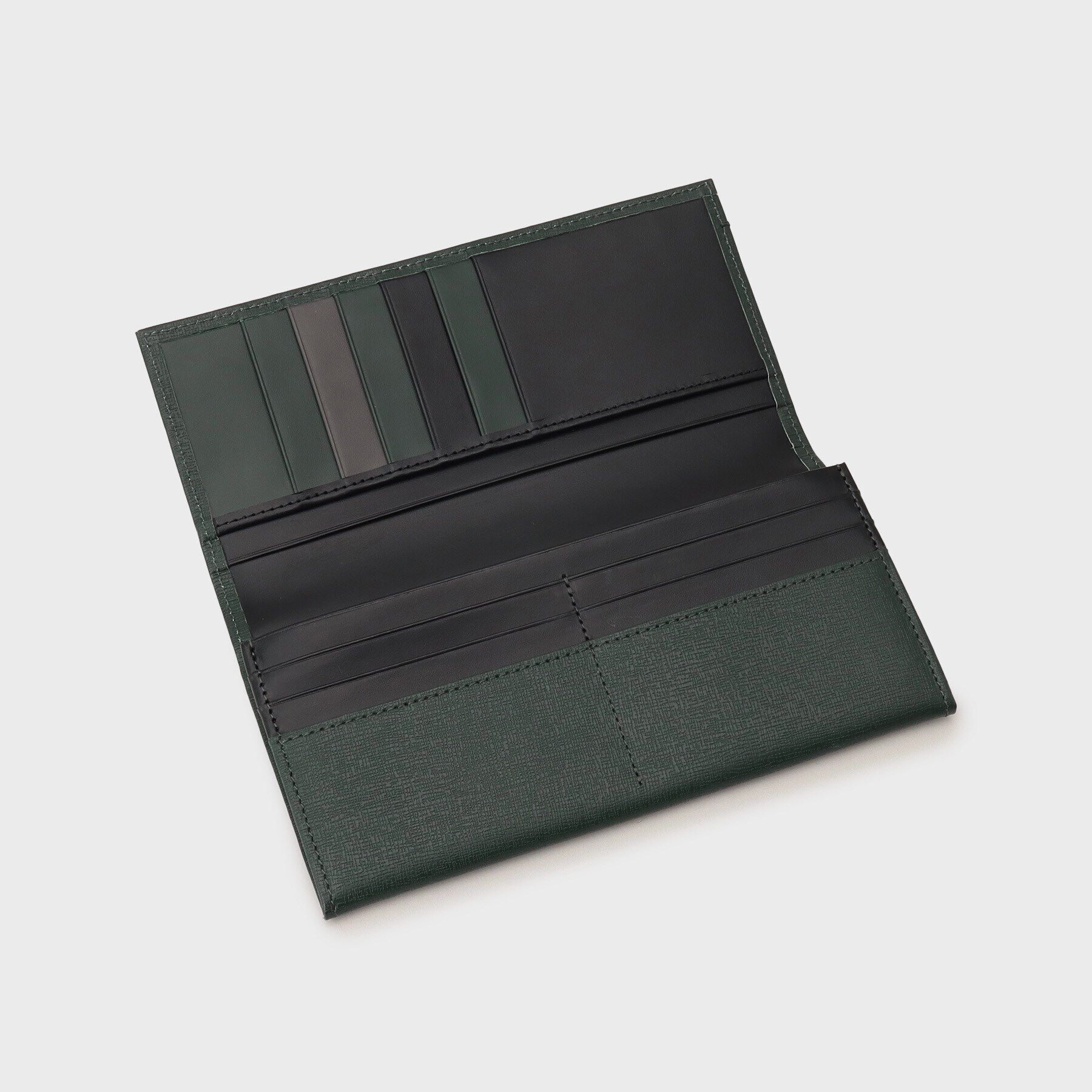 TAKEO KIKUCHI「配色型押しレザー 長財布」|財布|