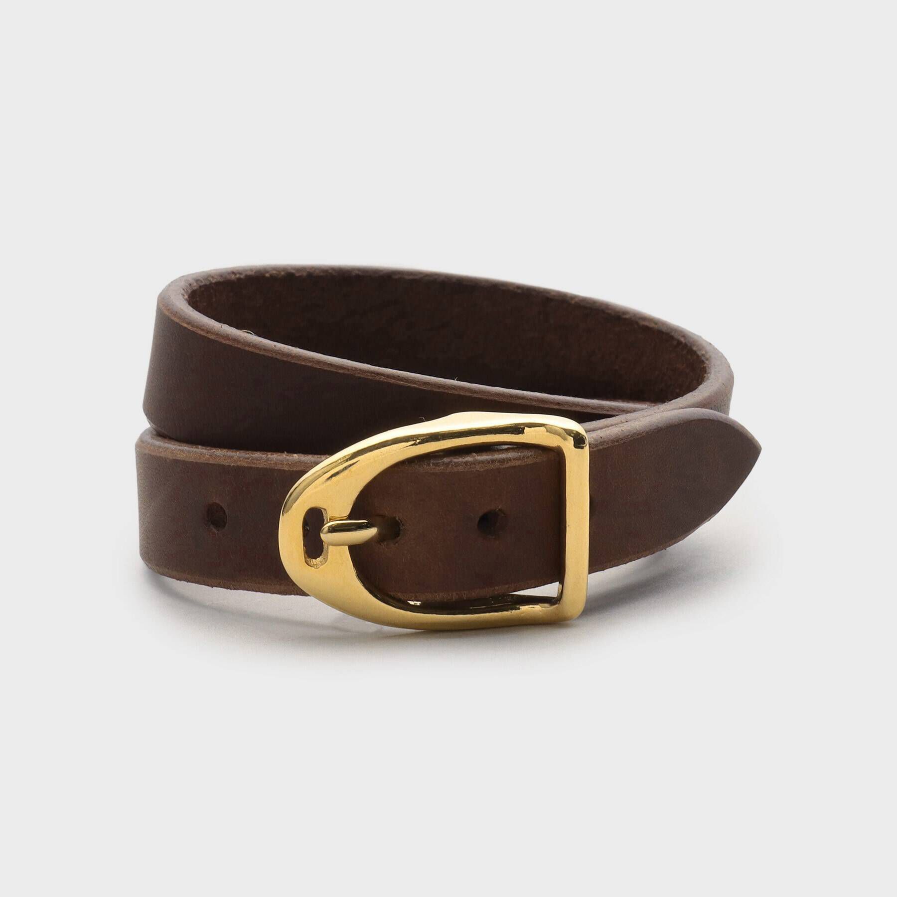 TAKEO KIKUCHI「【MADE IN JAPAN】レザーブレスレット」|ブレスレット・バングル|ブラウン(041)