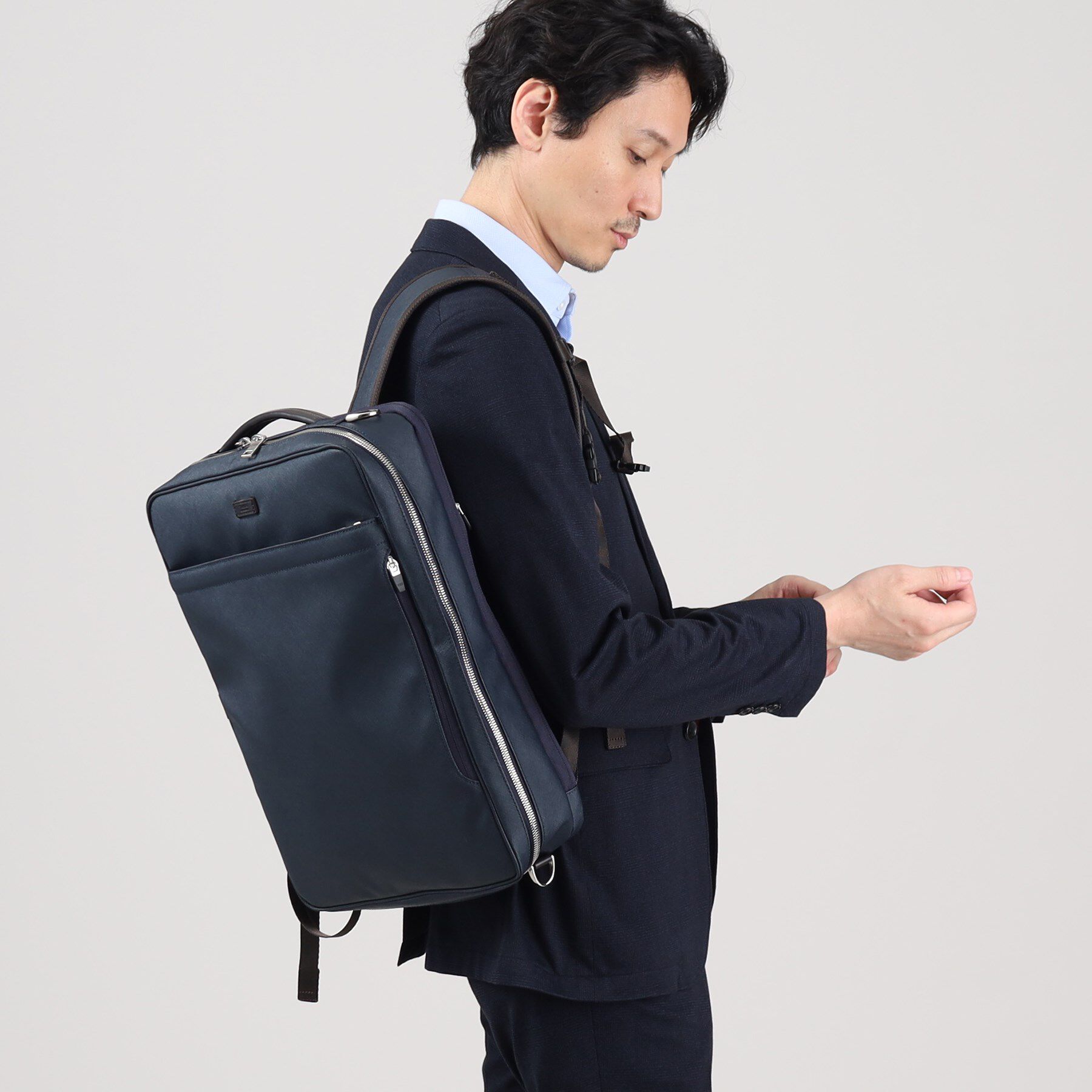 TAKEO KIKUCHI「【3WAY/PC対応】コーデュラ(R)コーティング バッグ」|リュック|