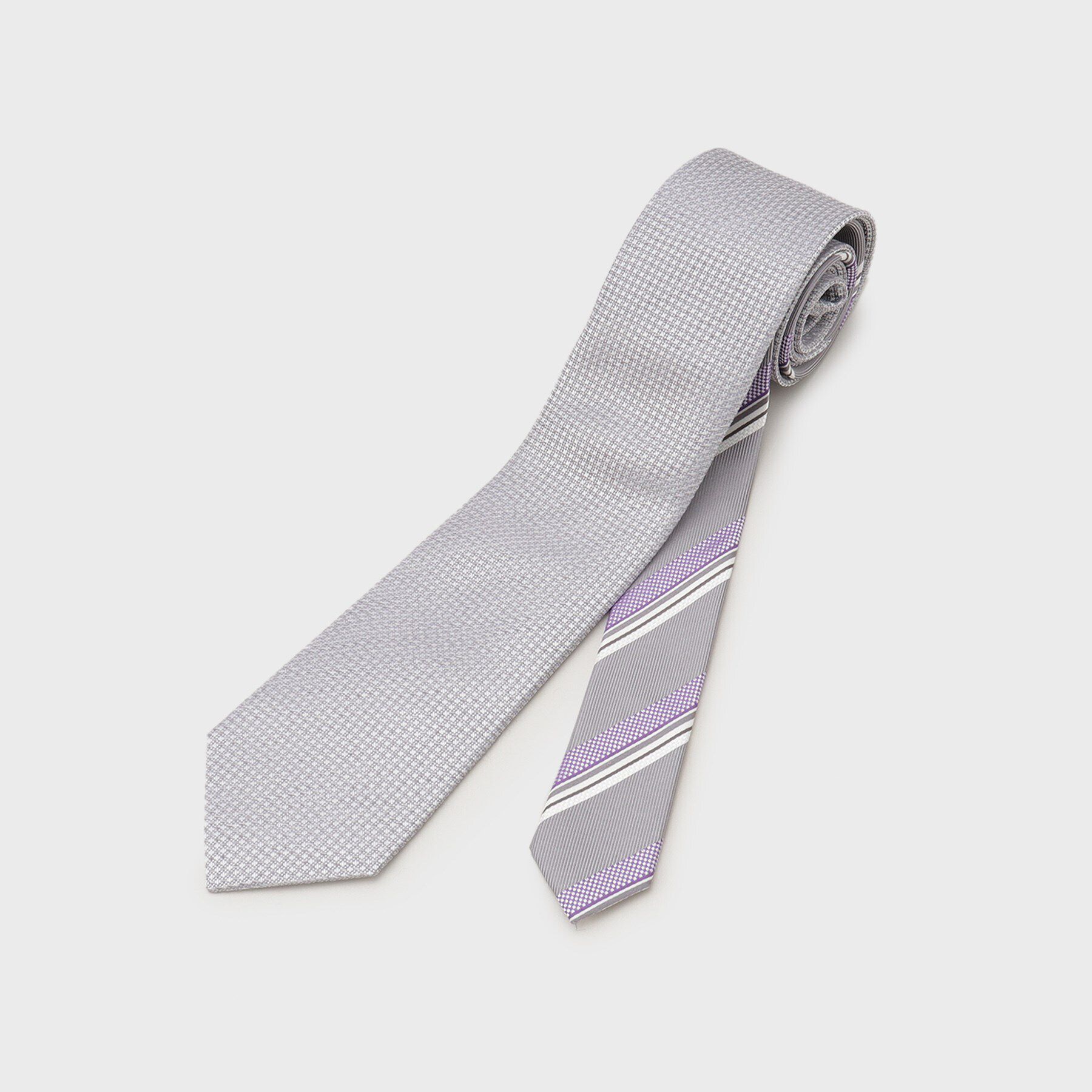 TAKEO KIKUCHI「【BOXセット】無地ネクタイ&タイバー」|ネクタイ・蝶ネクタイ|