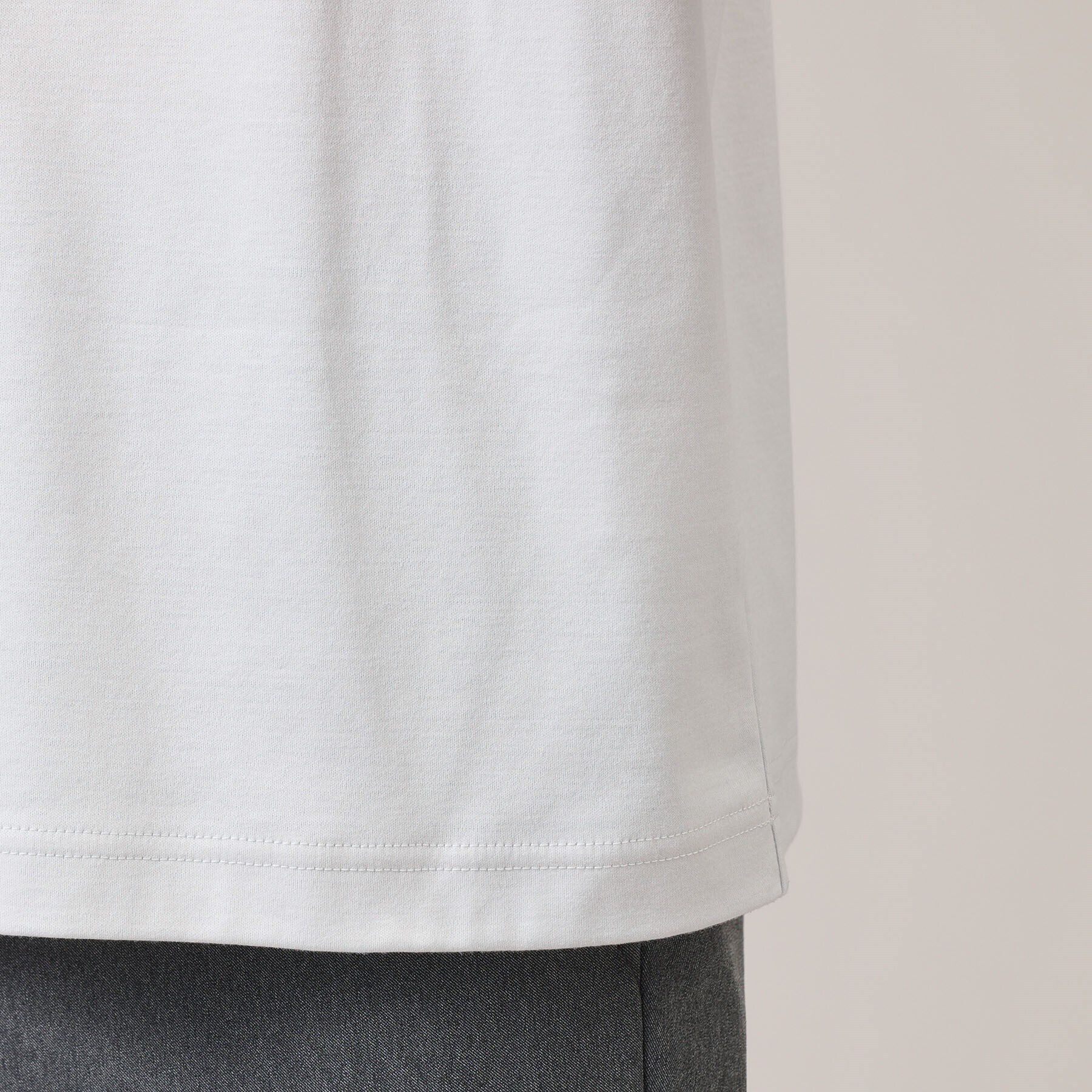 TAKEO KIKUCHI「【刺繍ロゴT】スムース ワンポイント Tシャツ」|Tシャツ・カットソー|