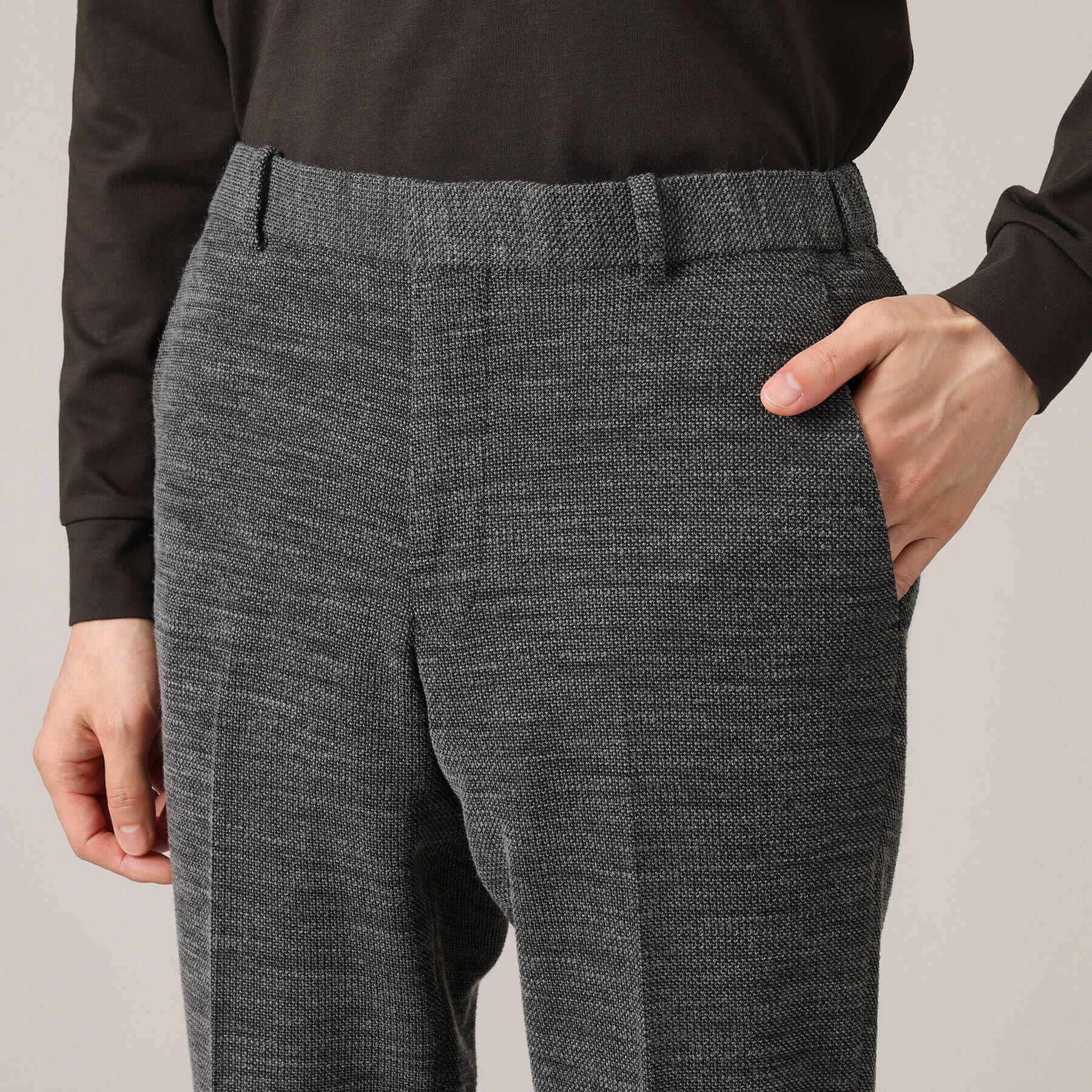 TAKEO KIKUCHI「【尾州織】ラッセルメッシュ パンツ/ セットアップ対応」|その他|