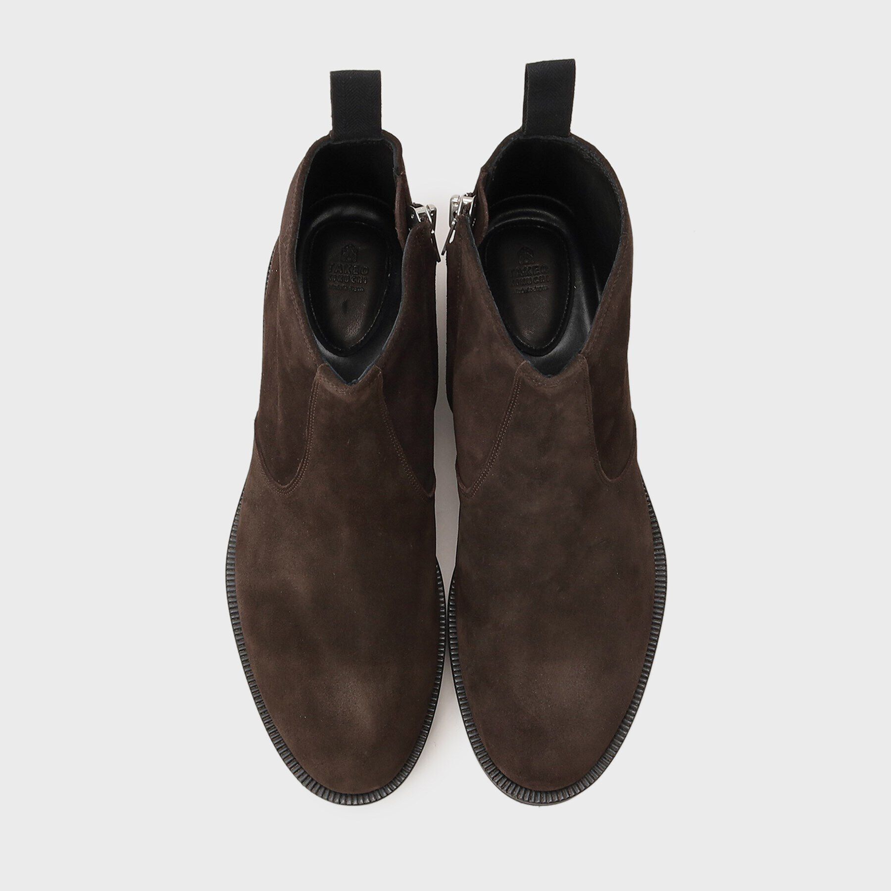 TAKEO KIKUCHI「【THE FLAGSHIP】サイドジップ ショートブーツ」|ショートブーツ|