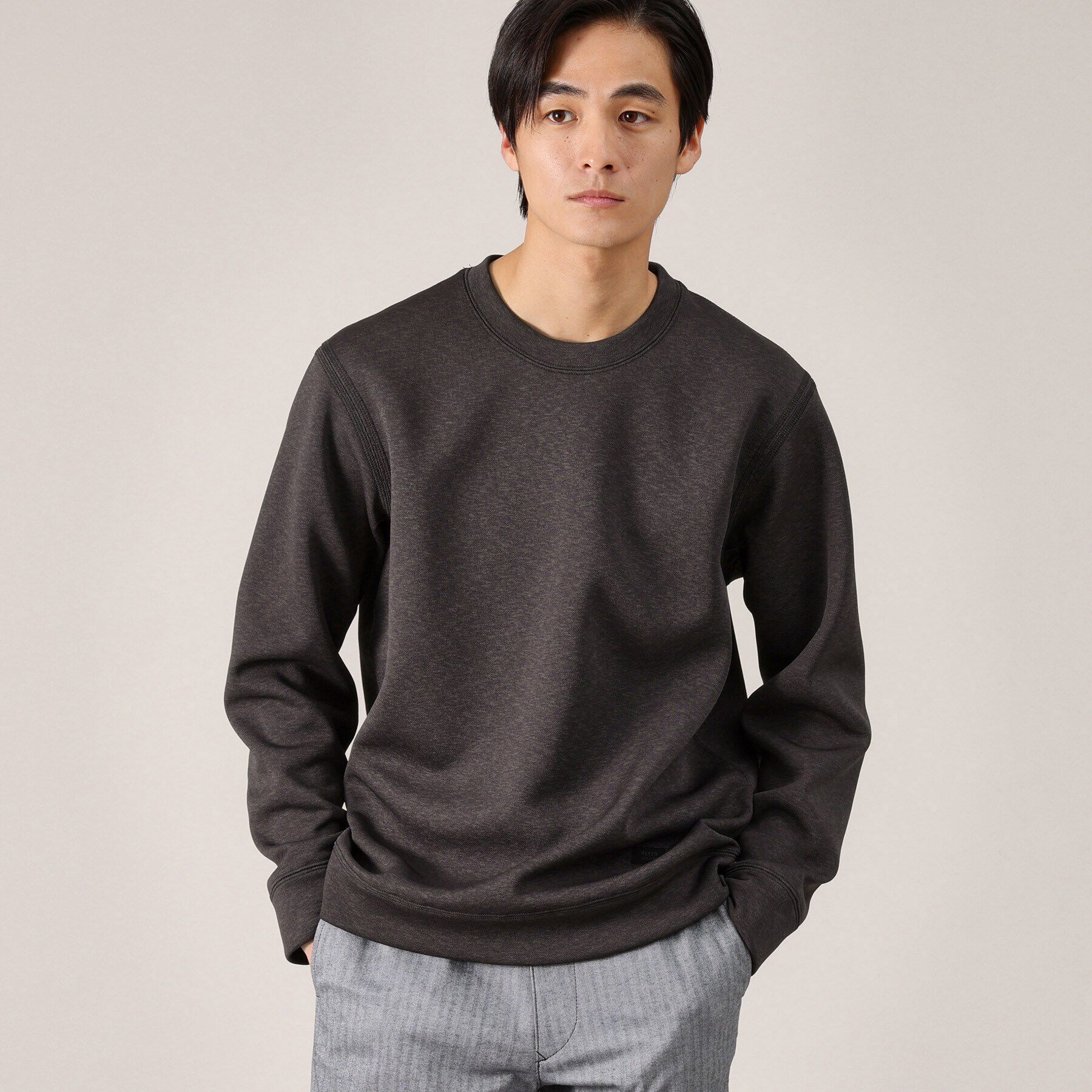 TAKEO KIKUCHI「ハニカムダンボール スウェット プルオーバー」|パーカー|