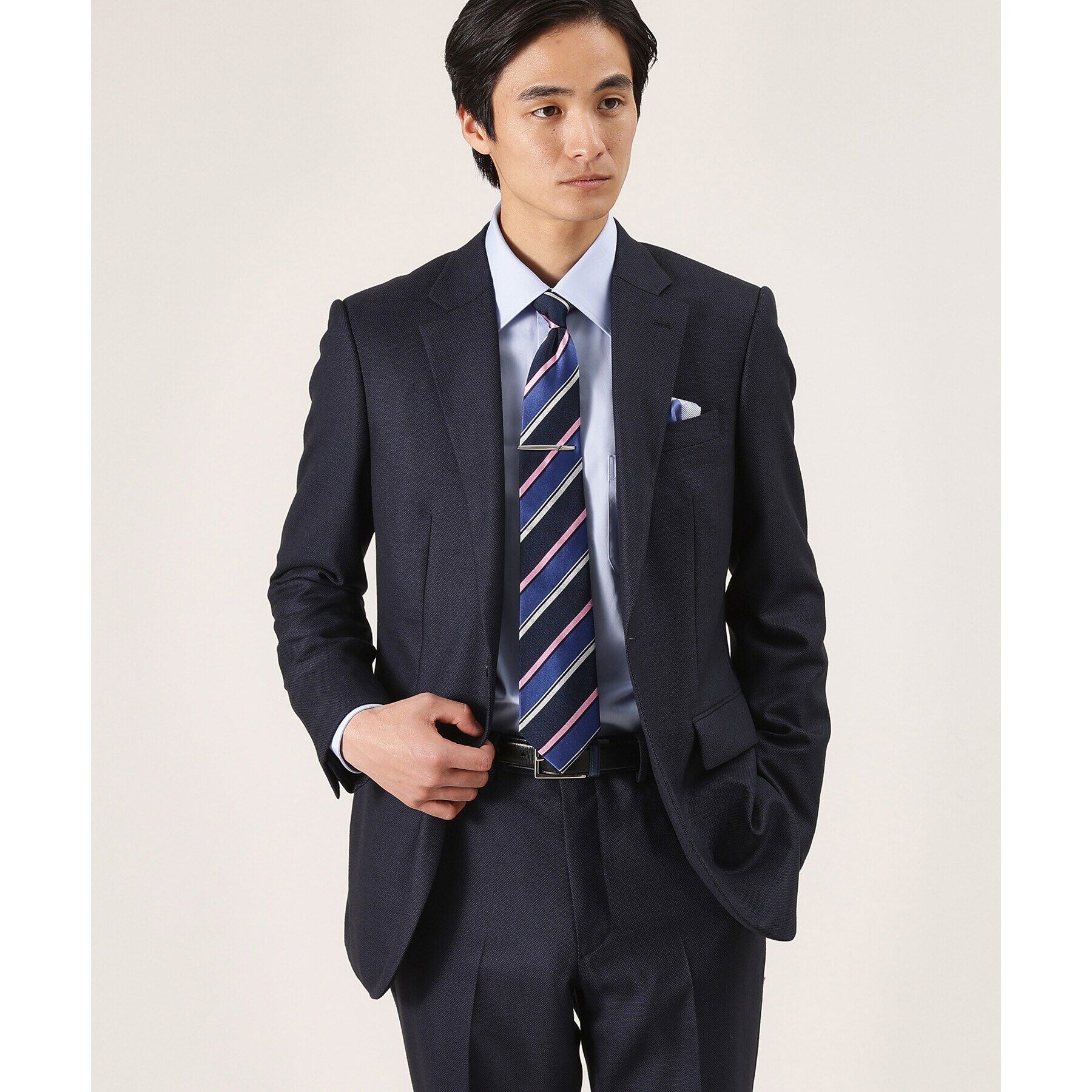 TAKEO KIKUCHI「【セレモニー対応】サテン4面パネル ポケットチーフ」|バンダナ・スカーフ|