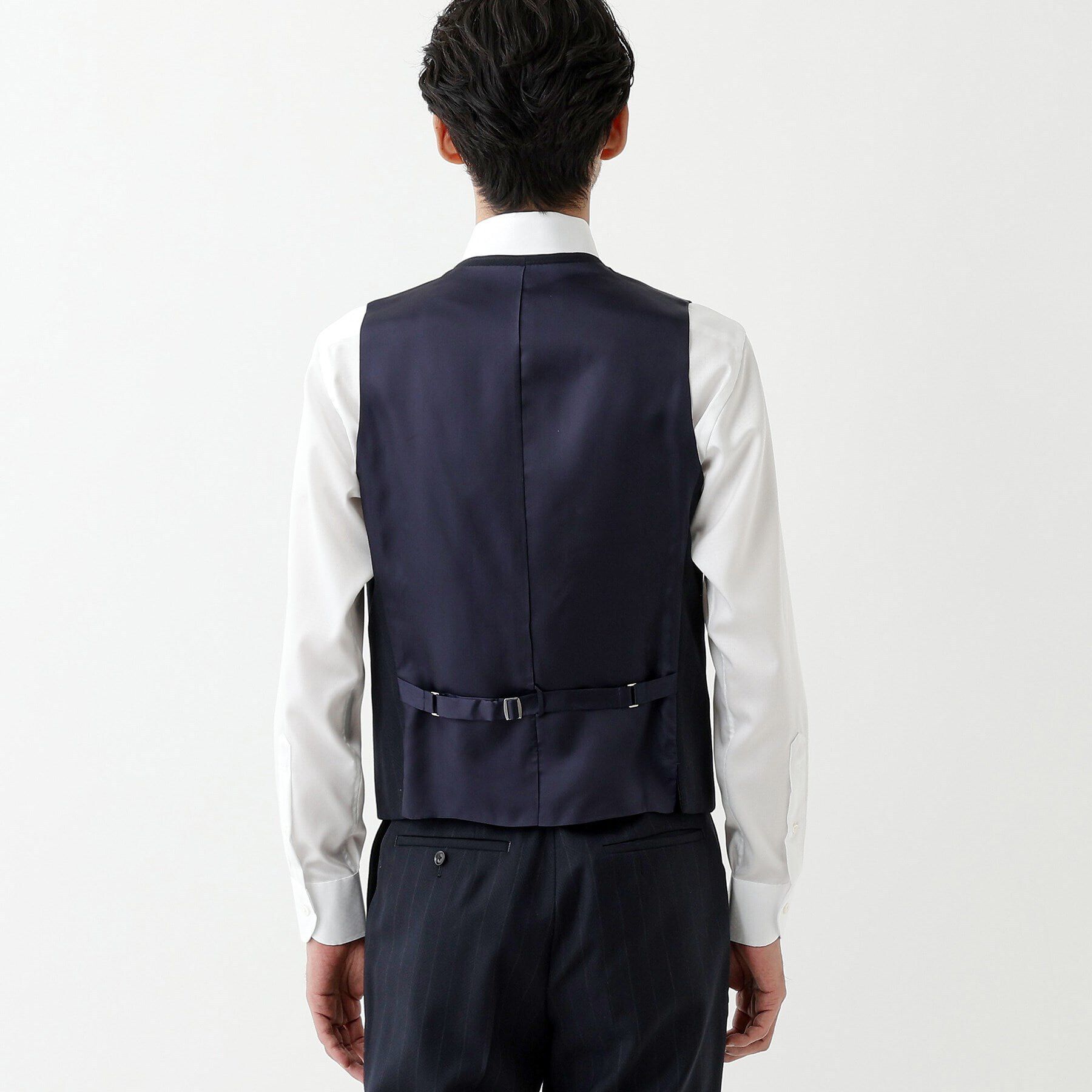 TAKEO KIKUCHI「【THE FLAGSHIP】矢絣 ストライプ べスト」|スーツ|