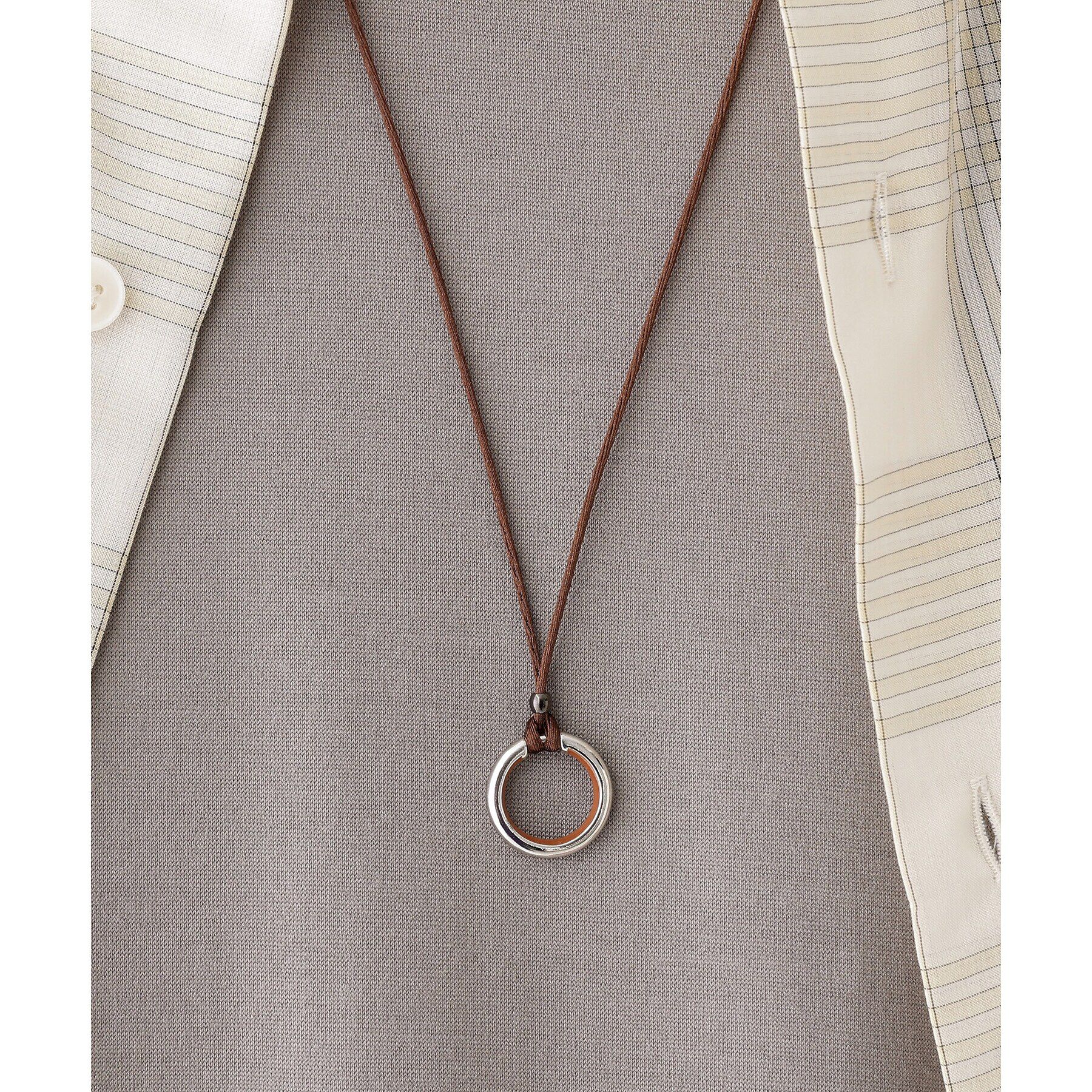 TAKEO KIKUCHI「【Made in JAPAN】エポリングネックレス」|ネックレス|