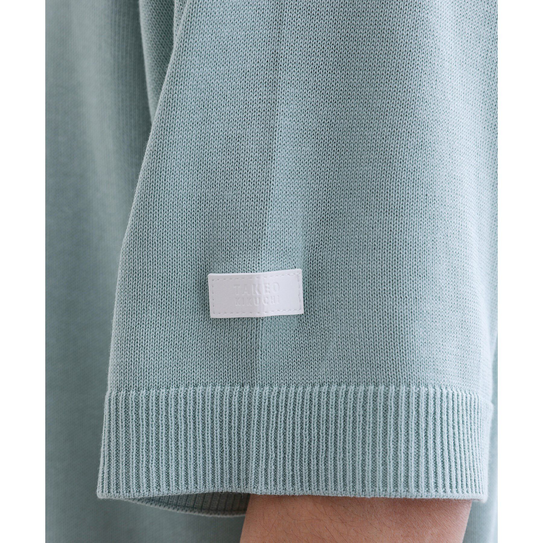 TAKEO KIKUCHI「カラーブロッキング プルオーバー ニット」|ニット・セーター|