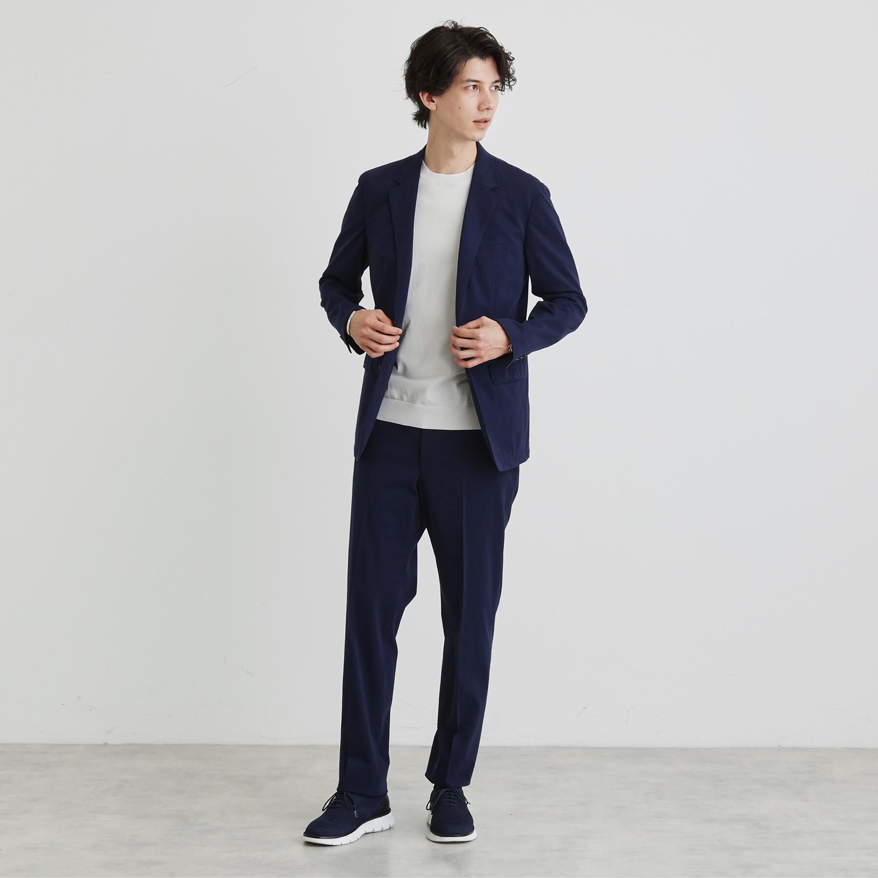 TAKEO KIKUCHI「テーラードニット プルオーバー」|Tシャツ・カットソー|