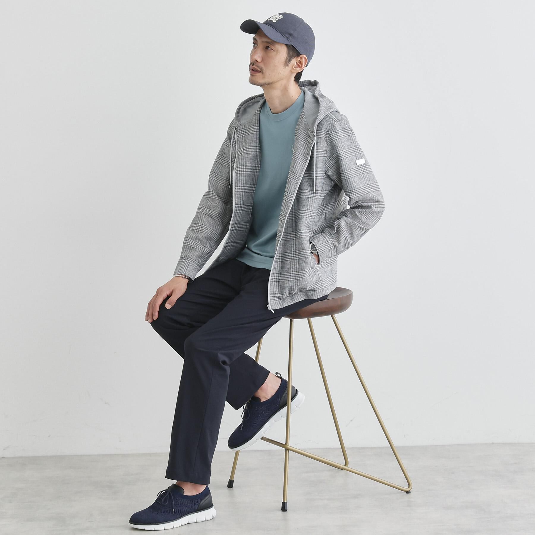 TAKEO KIKUCHI「【軽羽織】カラミ織り フード羽織りシャツ」|シャツ・ブラウス|