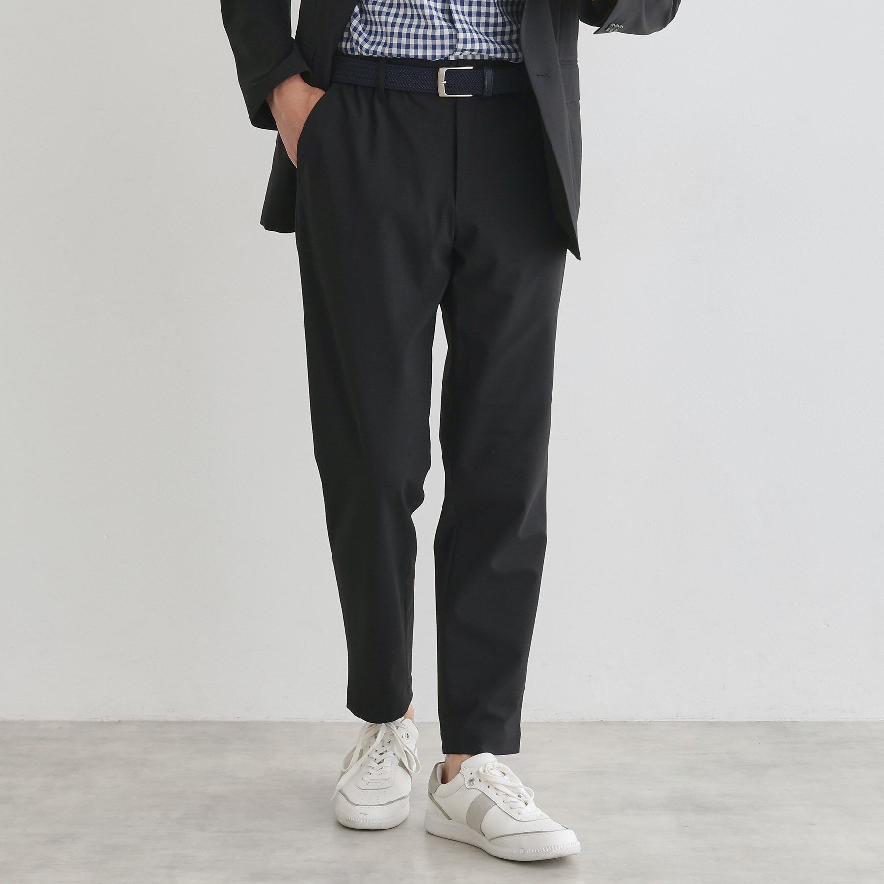 TAKEO KIKUCHI「【LIMITED】吸水速乾セットアップ／背抜きジャケット＆イージーパンツ」|スーツ|