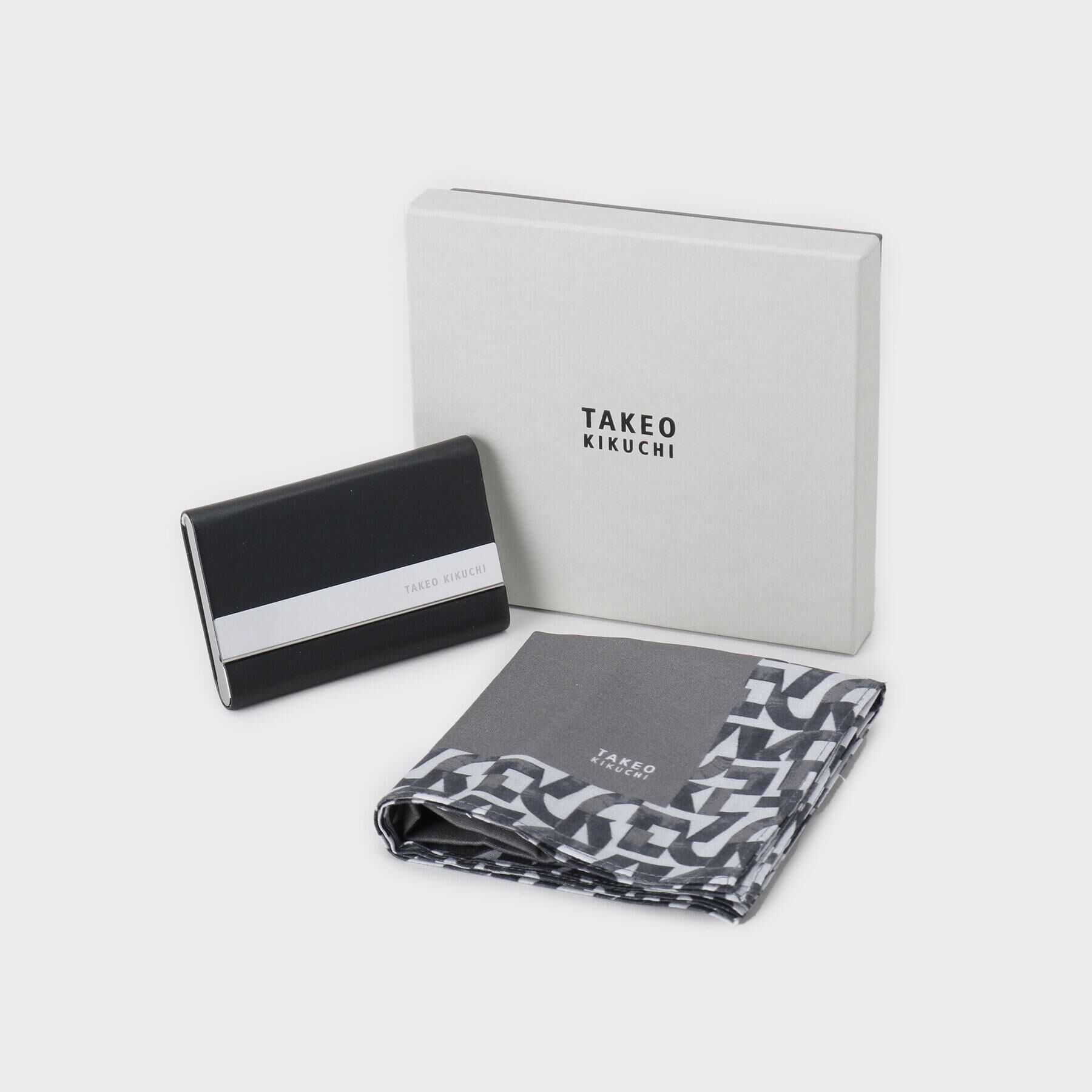 TAKEO KIKUCHI「ハンカチ名刺入れセット」|その他|