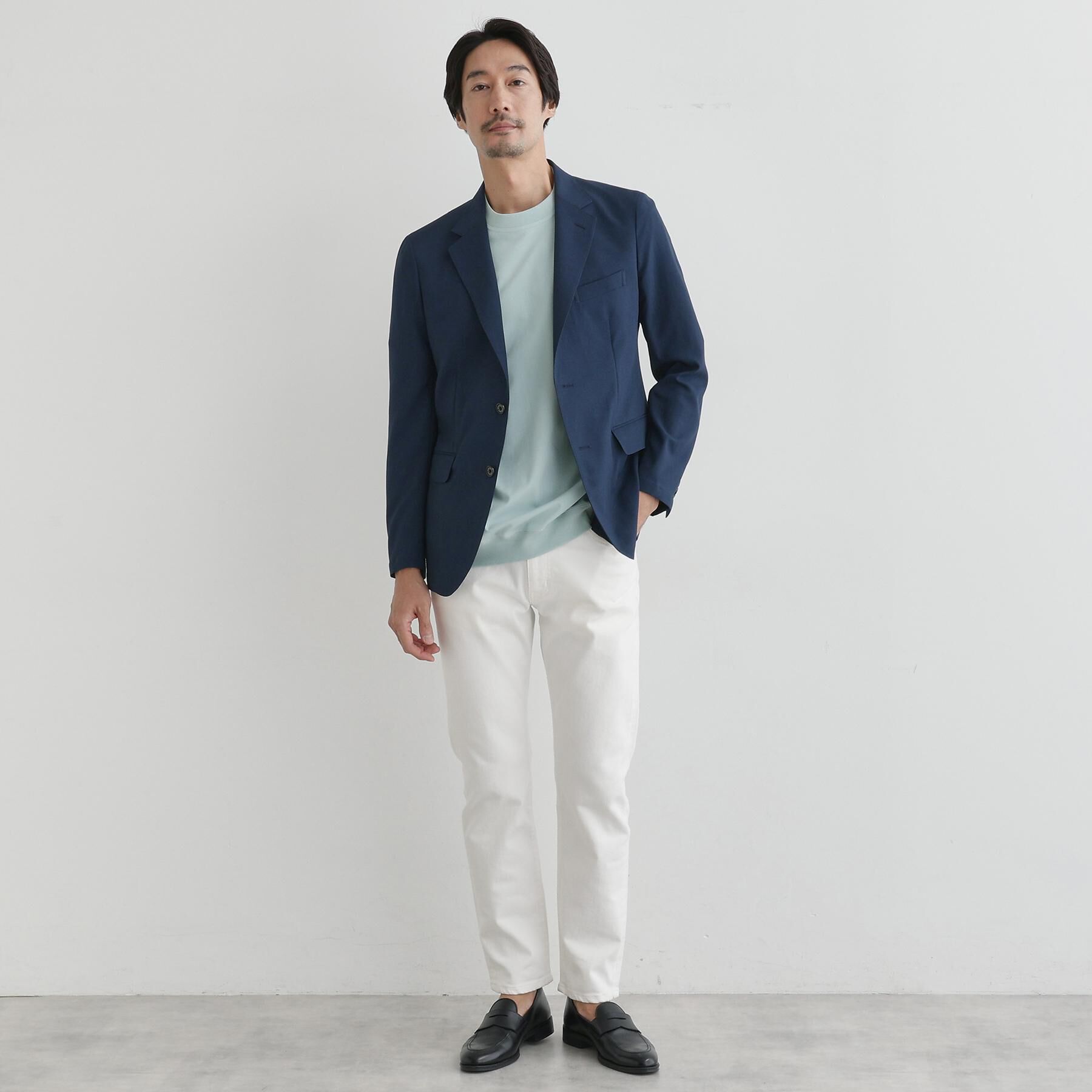 TAKEO KIKUCHI「【COOL CITY WEAR】アーバンクール ジャケット /接触冷感・吸水速乾」|テーラードジャケット|