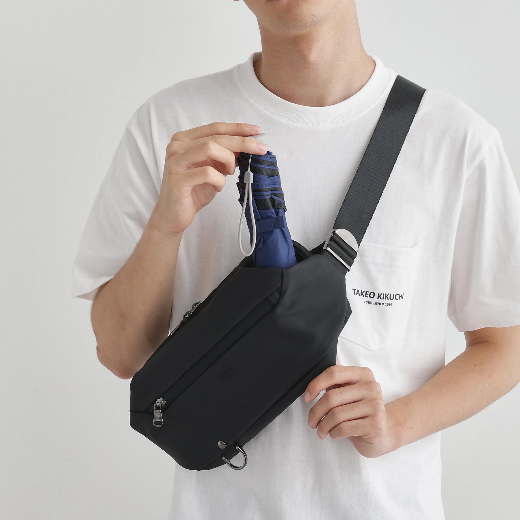 TAKEO KIKUCHI「STORAGEポケットスリングショルダーバッグ」|その他|