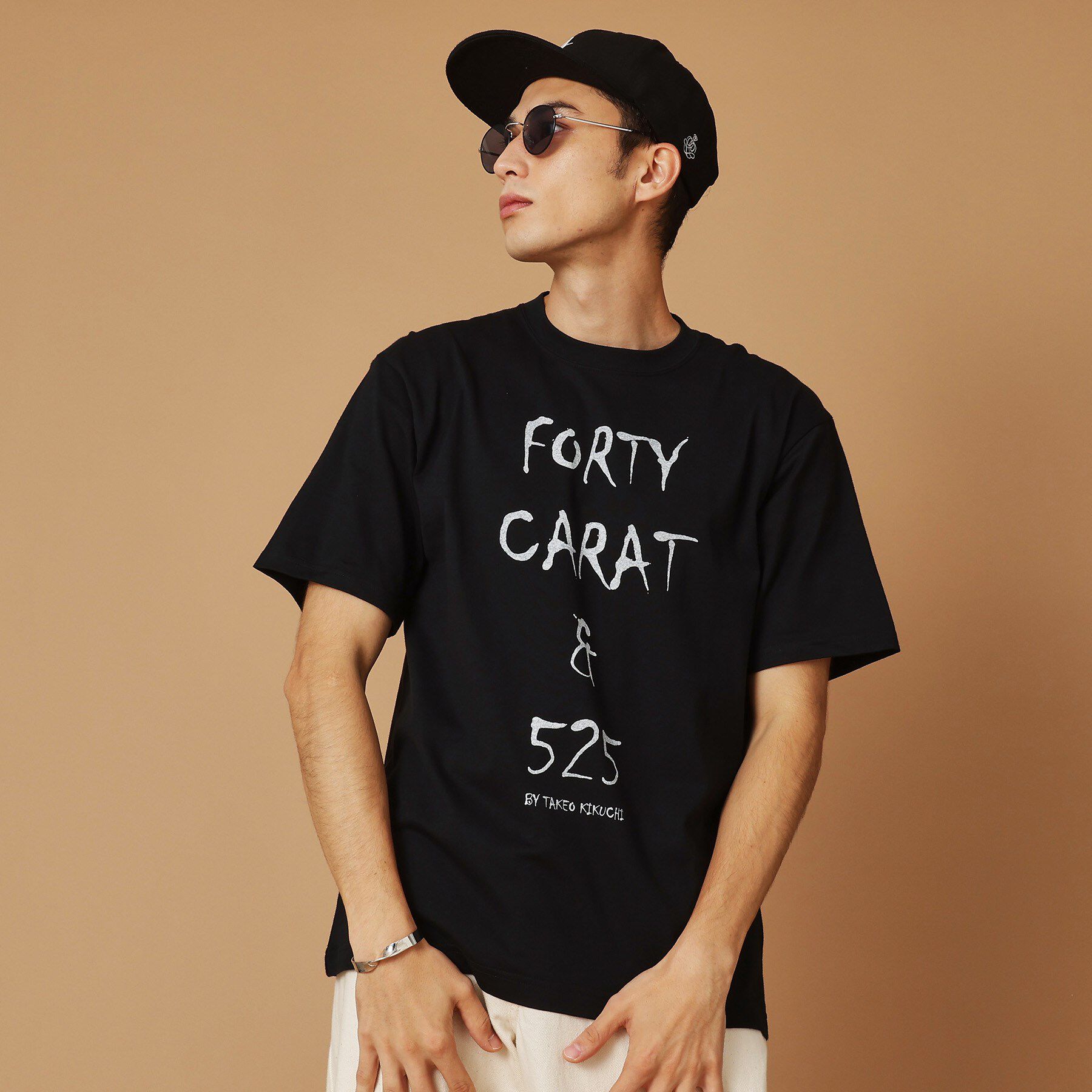 40CARATS&525「【Sサイズ～】40ct＆525ワールドツアー半袖Tシャツ」|Tシャツ・カットソー|