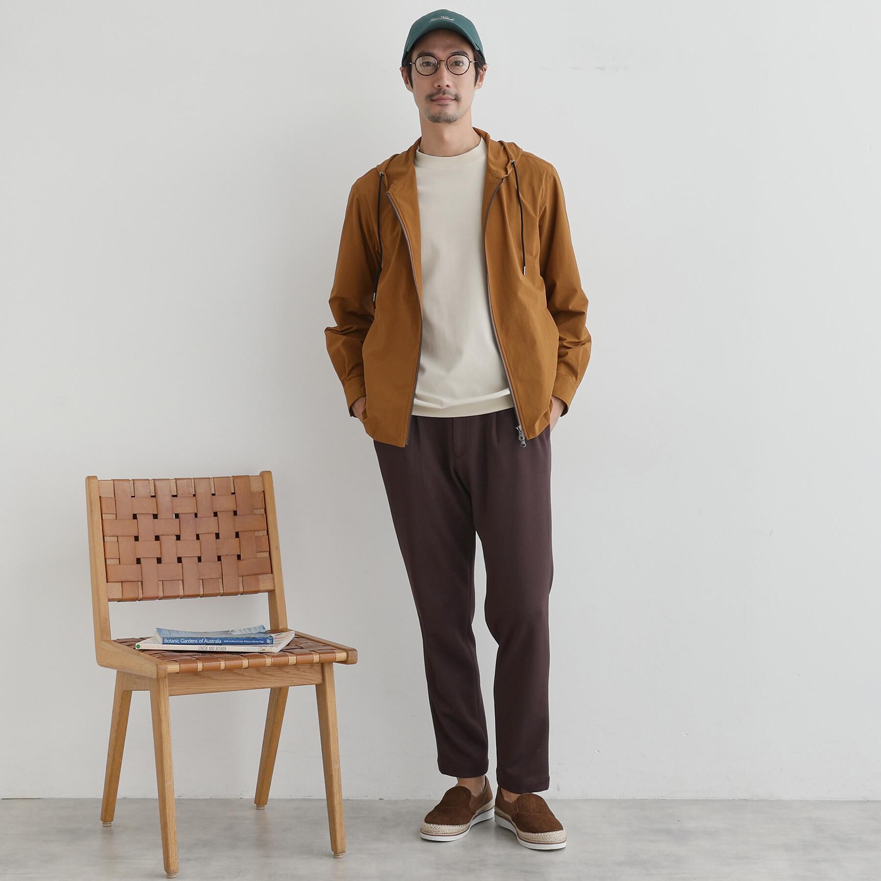 TAKEO KIKUCHI「【3D ナイロン ストレッチ】ジップアップ フードブルゾン」|ブルゾン・スタジャン|