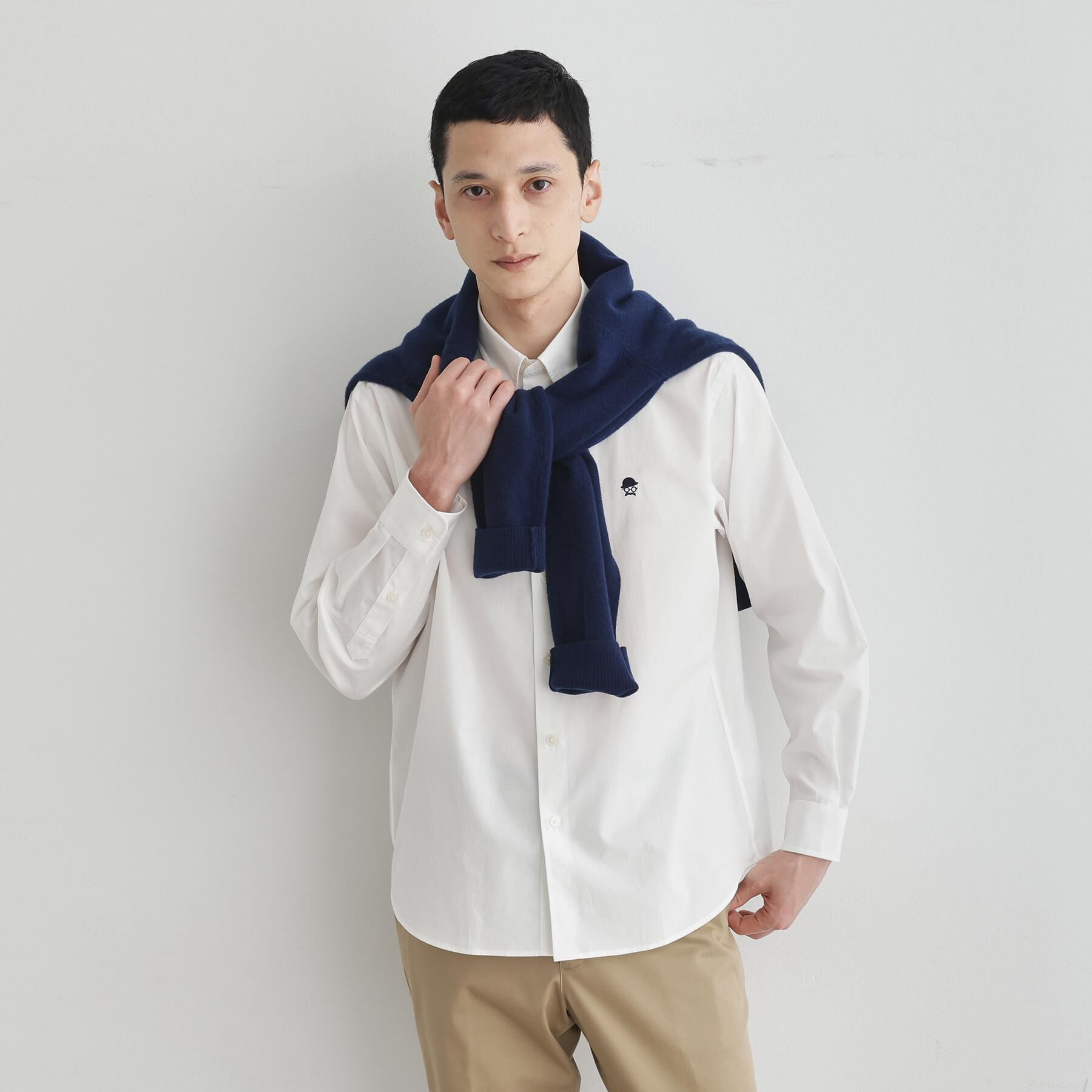 TAKEO KIKUCHI「【LIMITED】ワンポイント刺繍ボタンダウンシャツ」|シャツ・ブラウス|