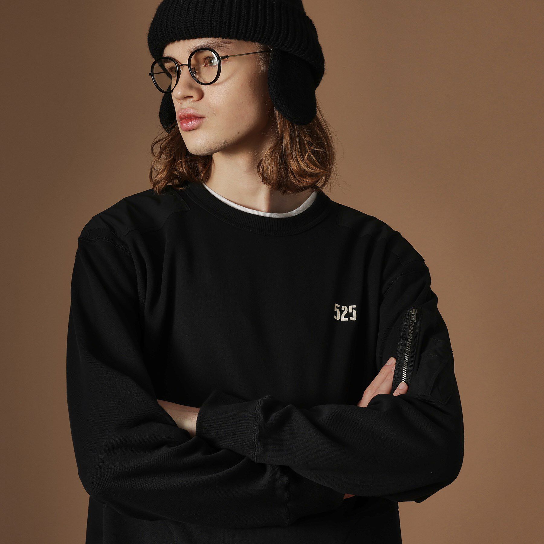 40CARATS&525「【Sサイズ～】525ミリタリートレーナー」|パーカー|