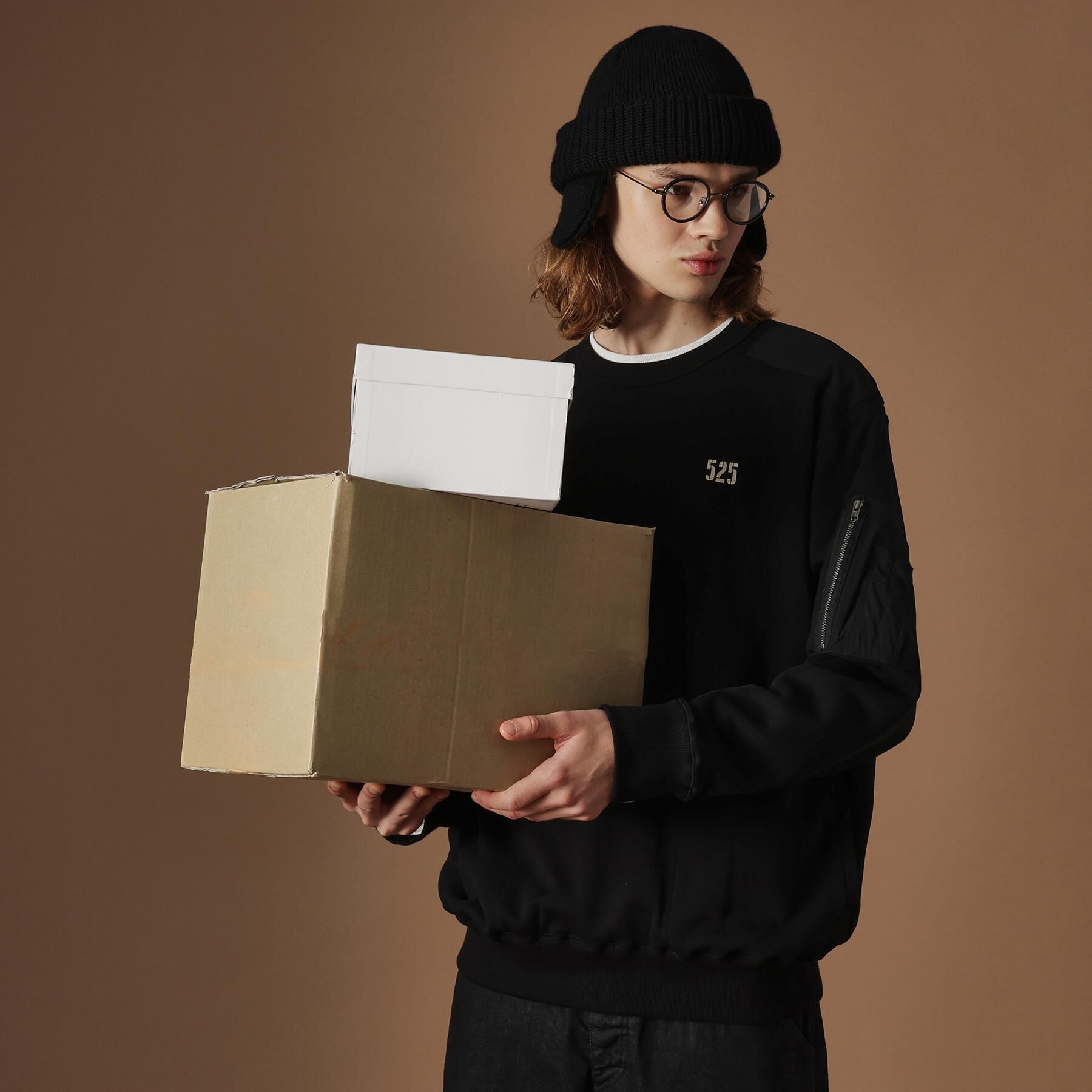 40CARATS&525「【Sサイズ～】525ミリタリートレーナー」|パーカー|