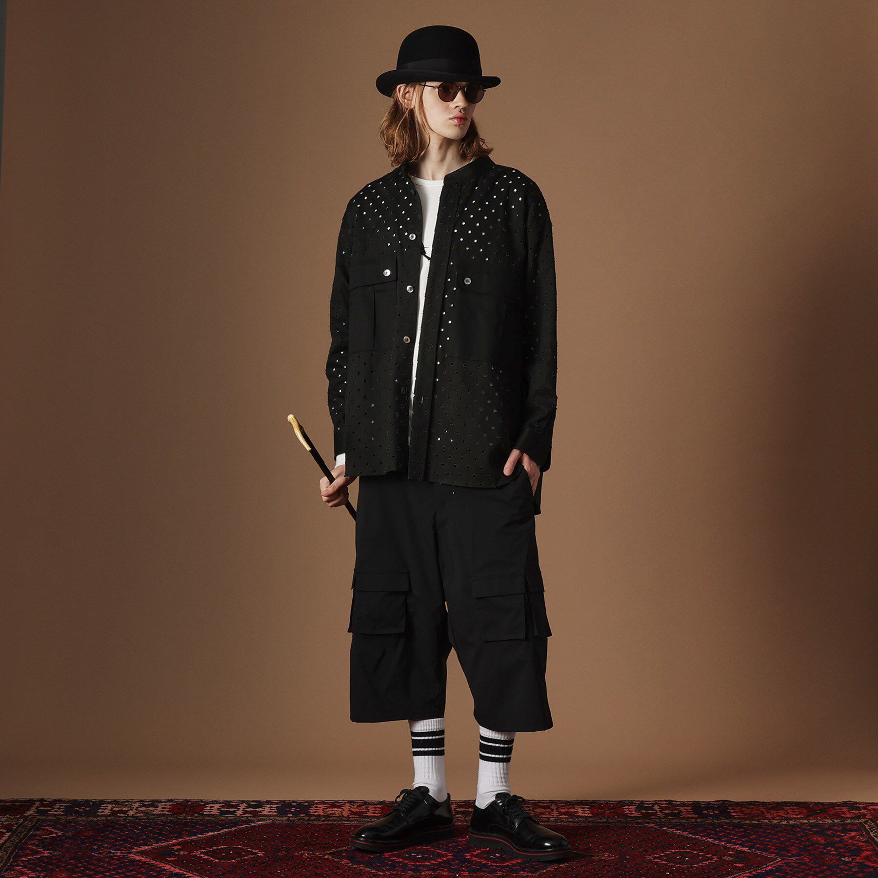 40CARATS&525「ツイルオパールオーバーシャツ」|シャツ・ブラウス|