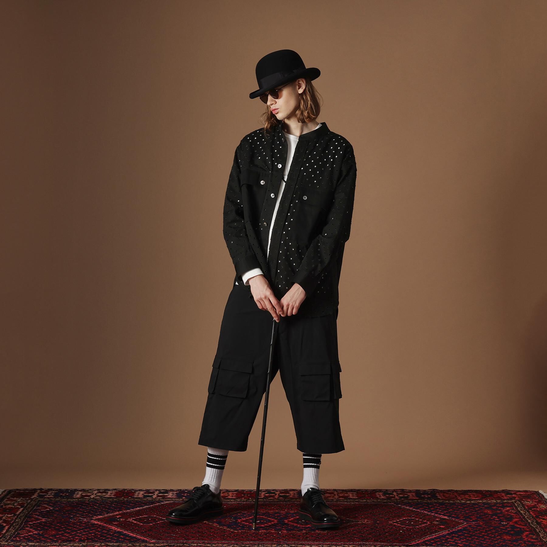 40CARATS&525「ツイルオパールオーバーシャツ」|シャツ・ブラウス|