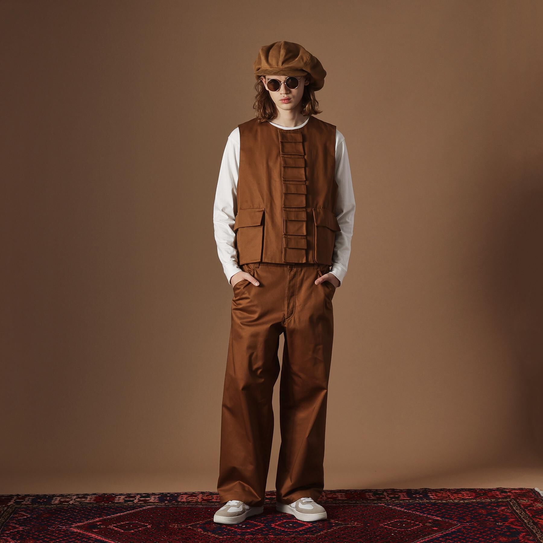 40CARATS&525「【Sサイズ～】多ポケットユーティリティべスト」|ベスト・ジレ|