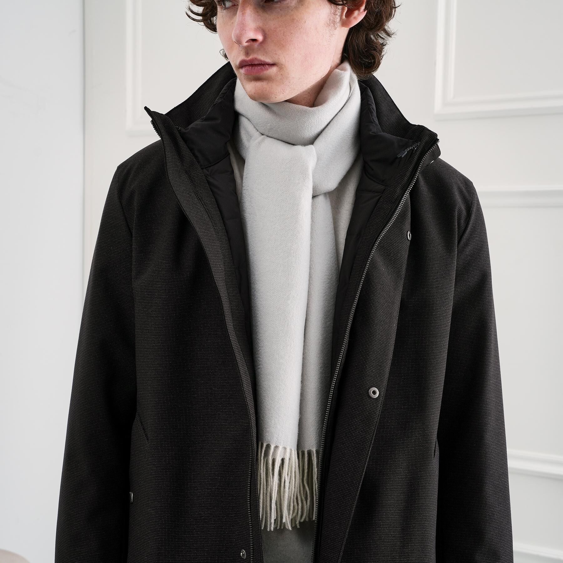 TAKEO KIKUCHI「【洗えるベビーカシミヤ】 ベビーカシミヤ無地マフラー」|ストール|