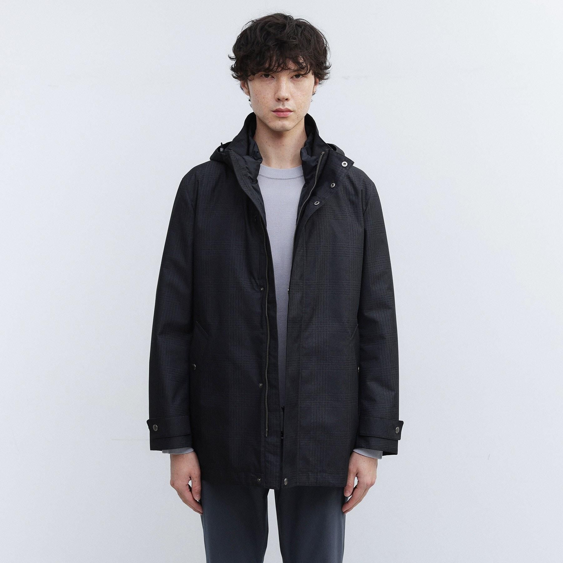 TAKEO KIKUCHI「【3WAY】グレンチェック ダウンライナー ブルゾン」|ブルゾン・スタジャン|