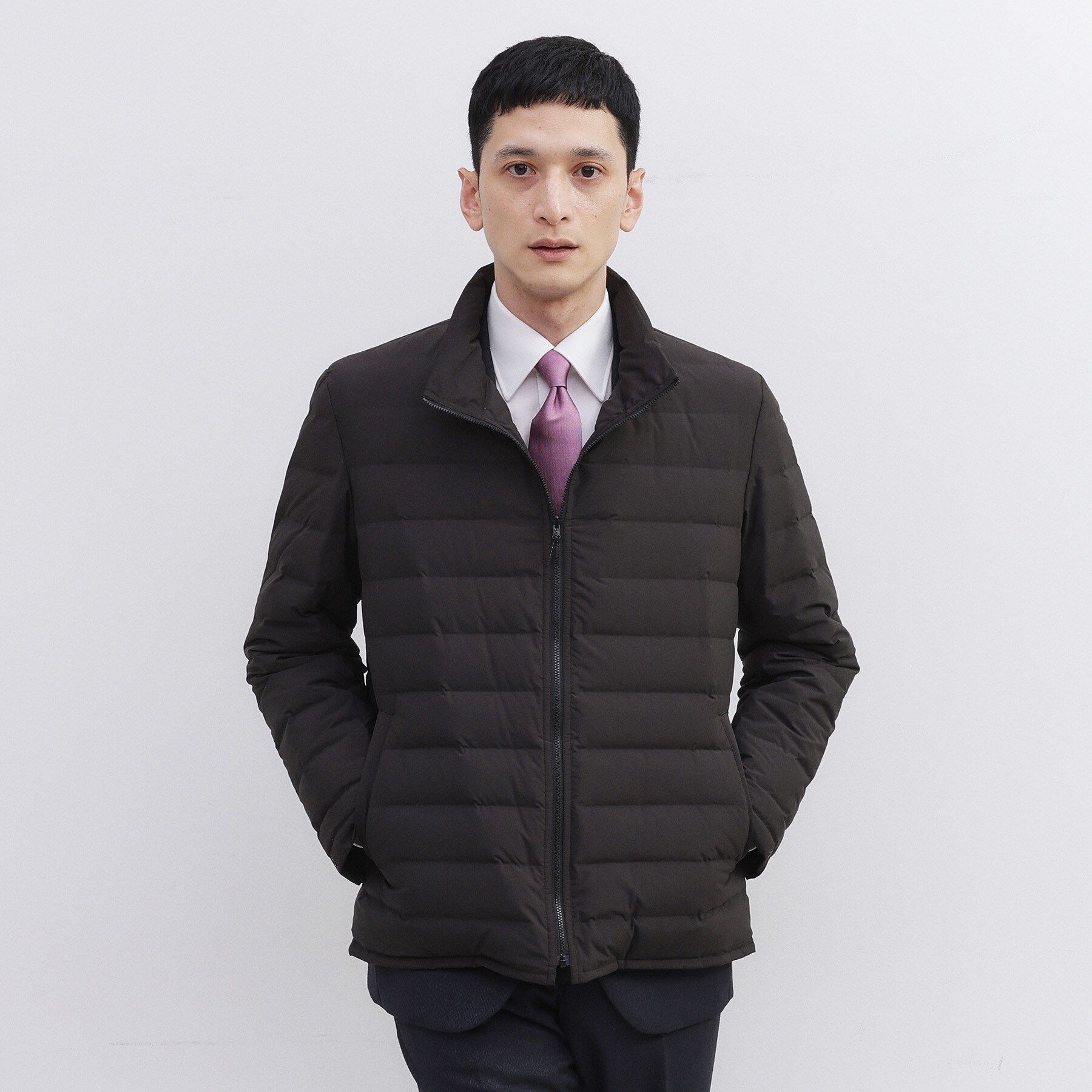 TAKEO KIKUCHI「【3WAY】ドビー ダウンライナー付ブルゾン」|ブルゾン・スタジャン|