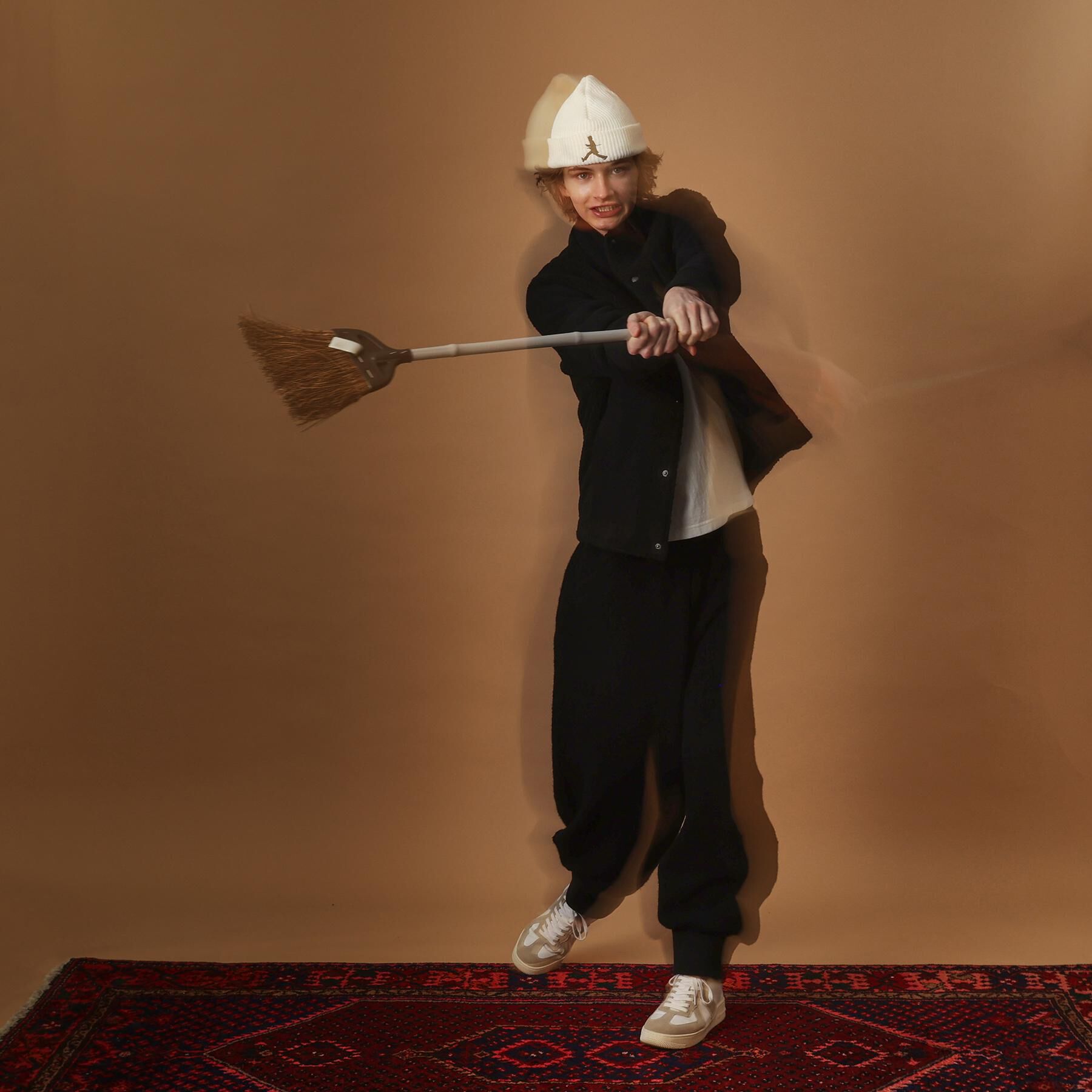 40CARATS&525「2重織りモッサボアパイル コンビブルゾン」|ブルゾン・スタジャン|