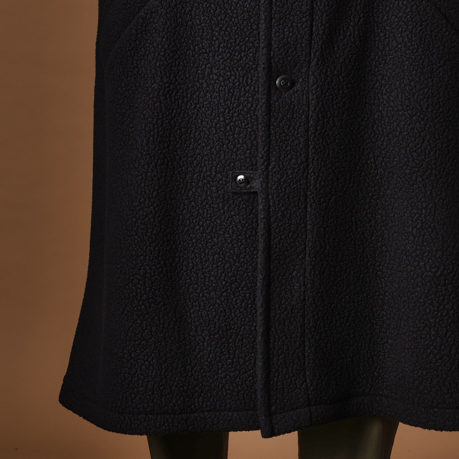 40CARATS&525「ヘヴィーボア バルマカーンコート」|ステンカラーコート|