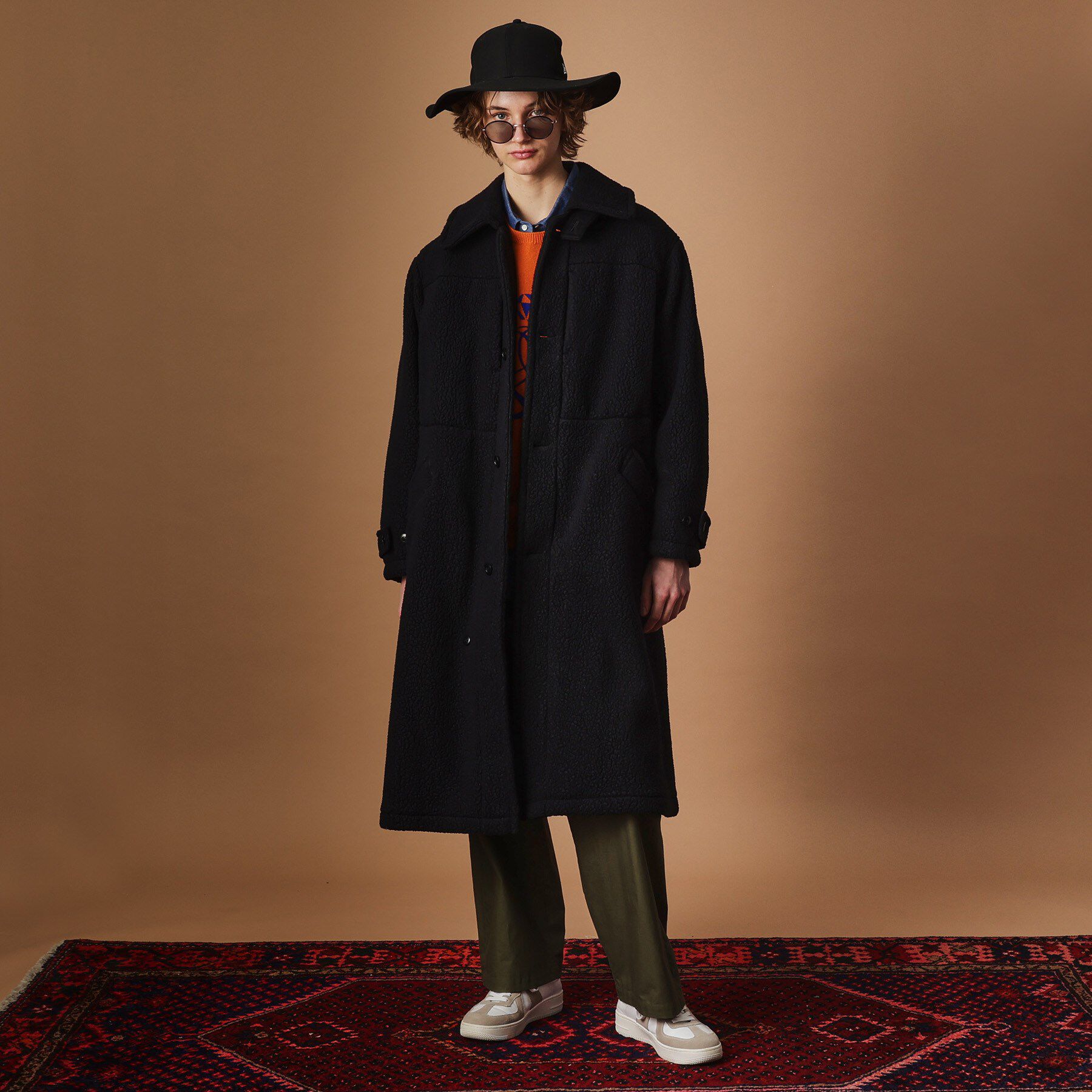 40CARATS&525「ヘヴィーボア バルマカーンコート」|ステンカラーコート|