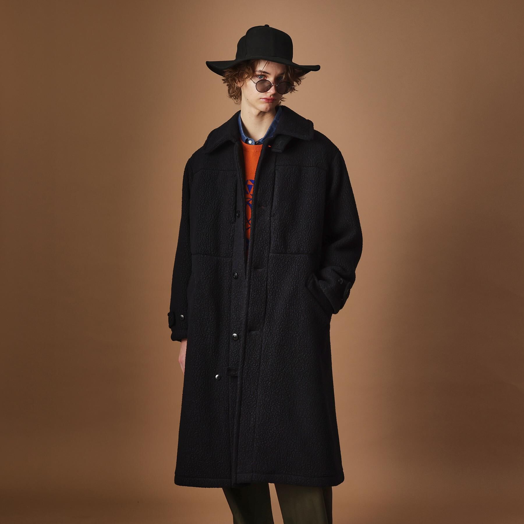 40CARATS&525「ヘヴィーボア バルマカーンコート」|ステンカラーコート|