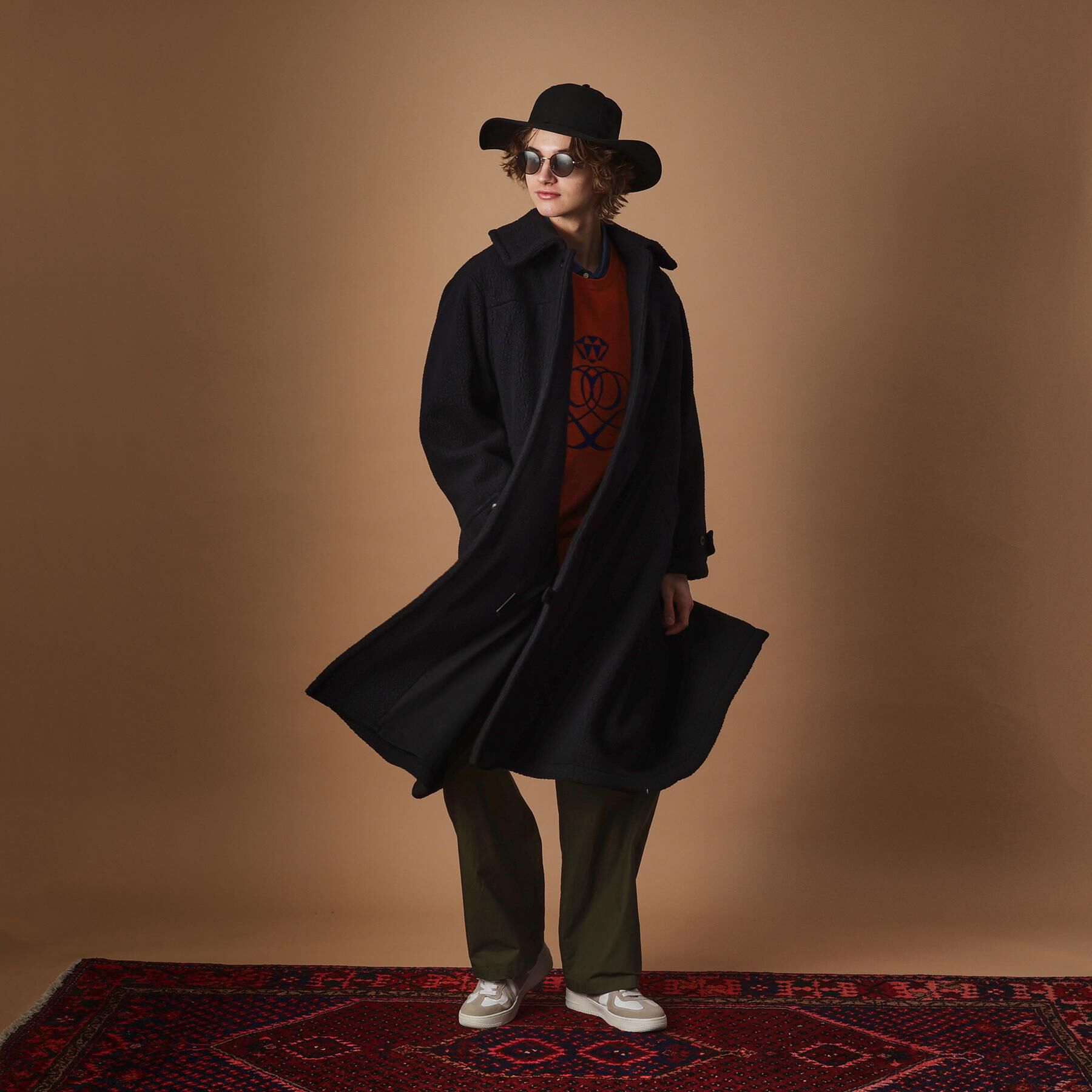 40CARATS&525「ヘヴィーボア バルマカーンコート」|ステンカラーコート|