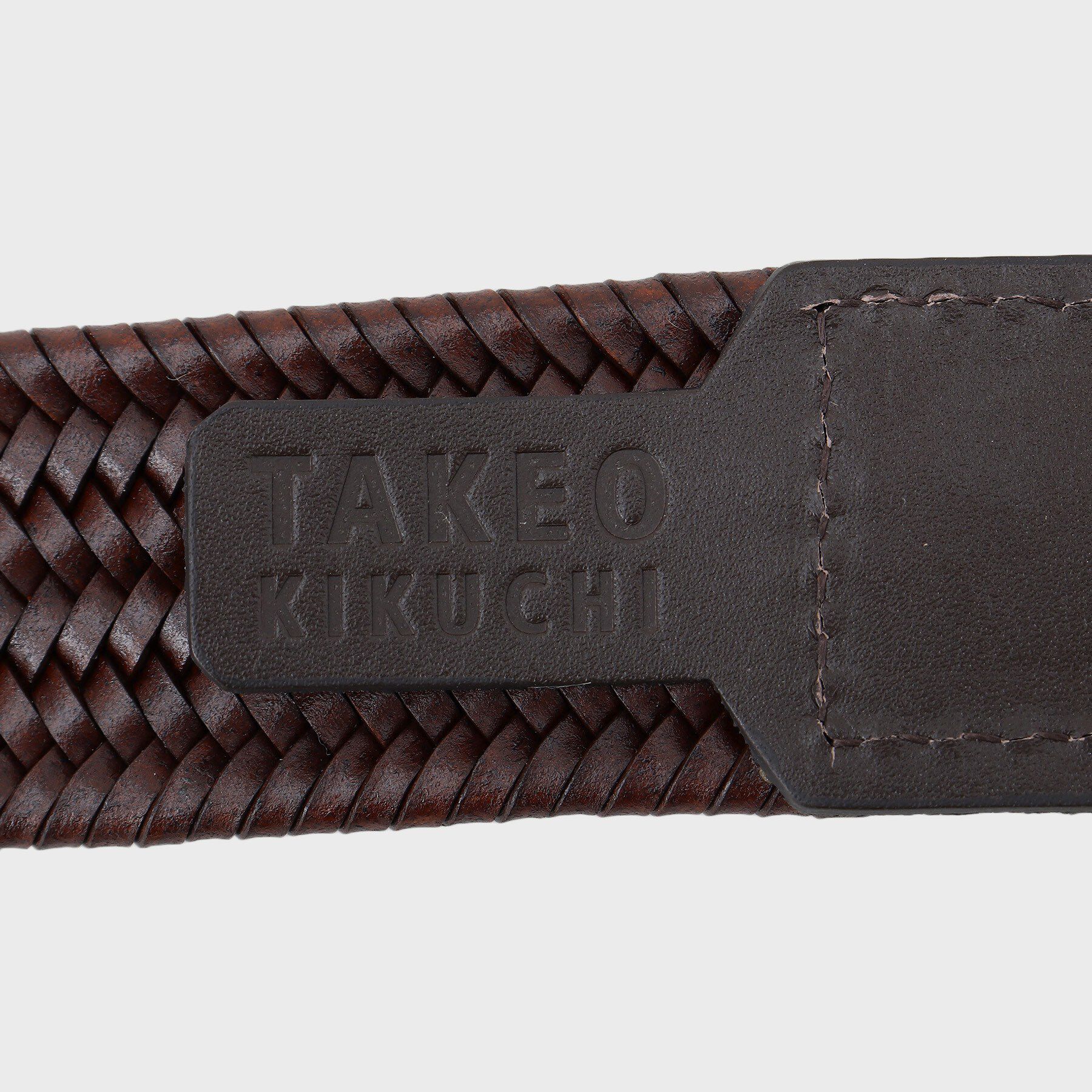 TAKEO KIKUCHI「ドモドソーラレザーメッシュベルト」|ベルト|