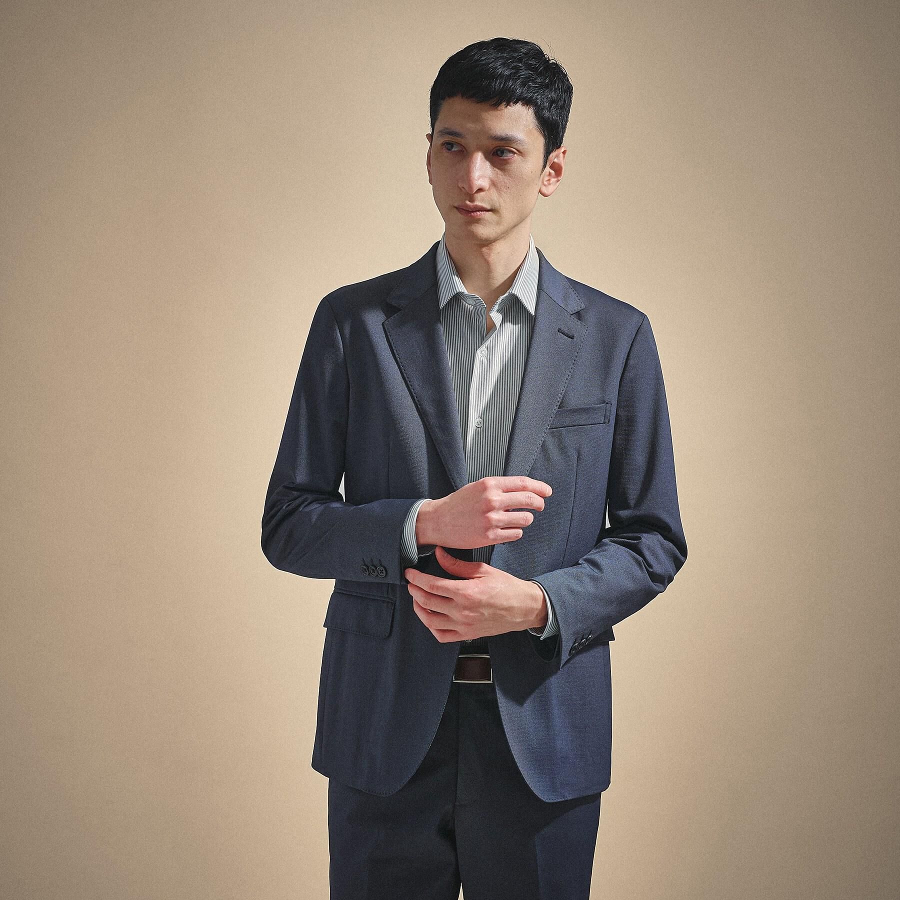 TAKEO KIKUCHI「【360&deg;ストレッチ/軽量】None Of Stress ライト ジャケット（セットアップ対応）」|テーラードジャケット|