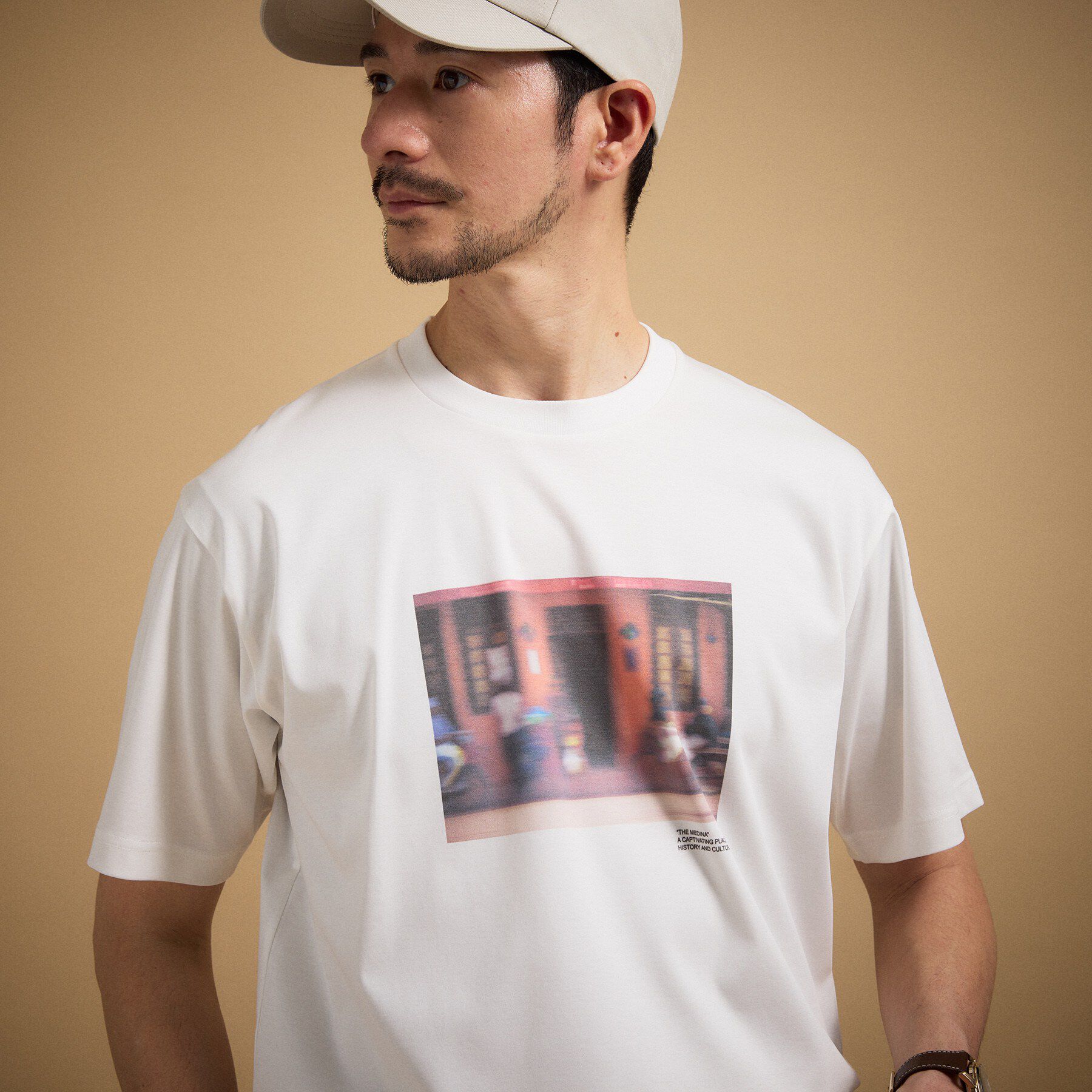 TAKEO KIKUCHI「マラケシュ フォト Tシャツ」|Tシャツ・カットソー|