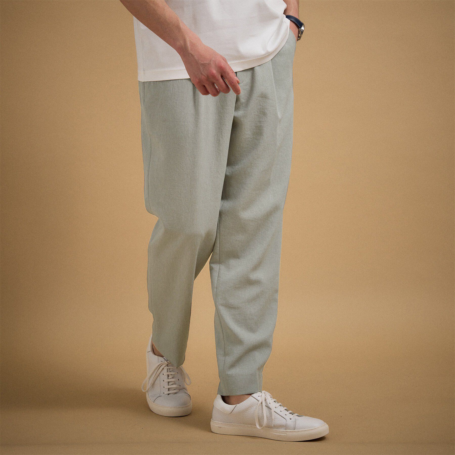 TAKEO KIKUCHI「リネンライクカルゼイージーパンツ」|その他|