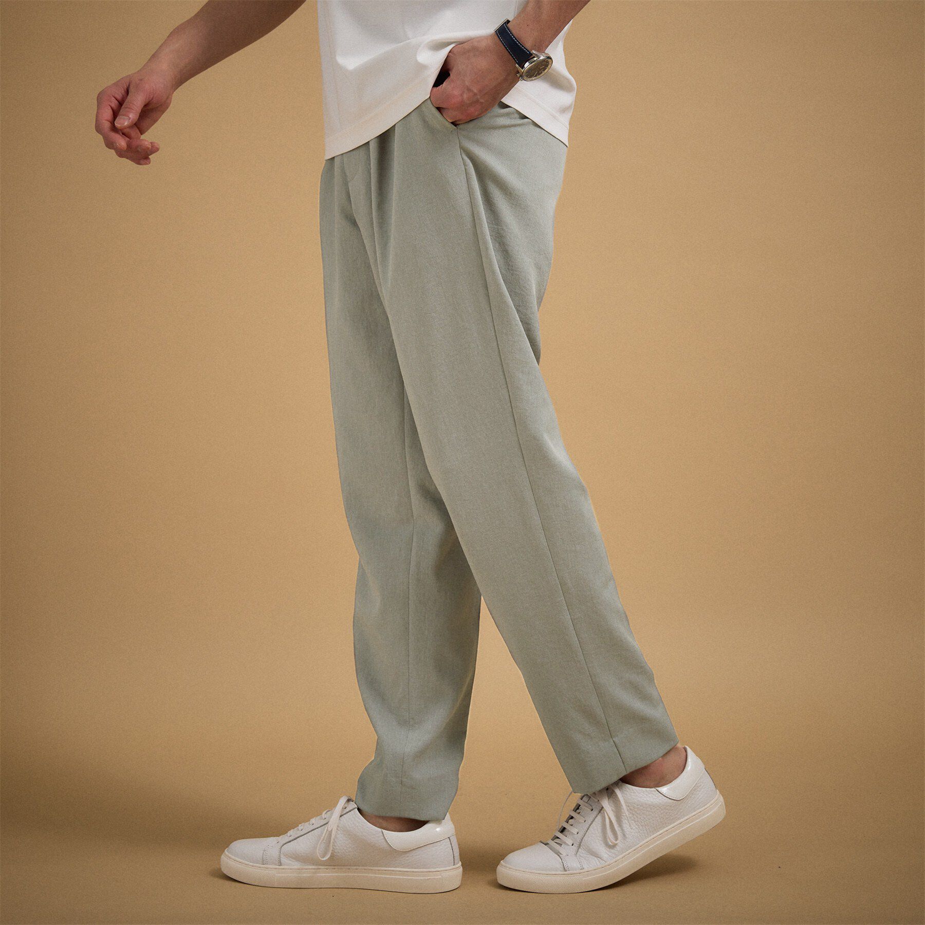 TAKEO KIKUCHI「リネンライクカルゼイージーパンツ」|その他|