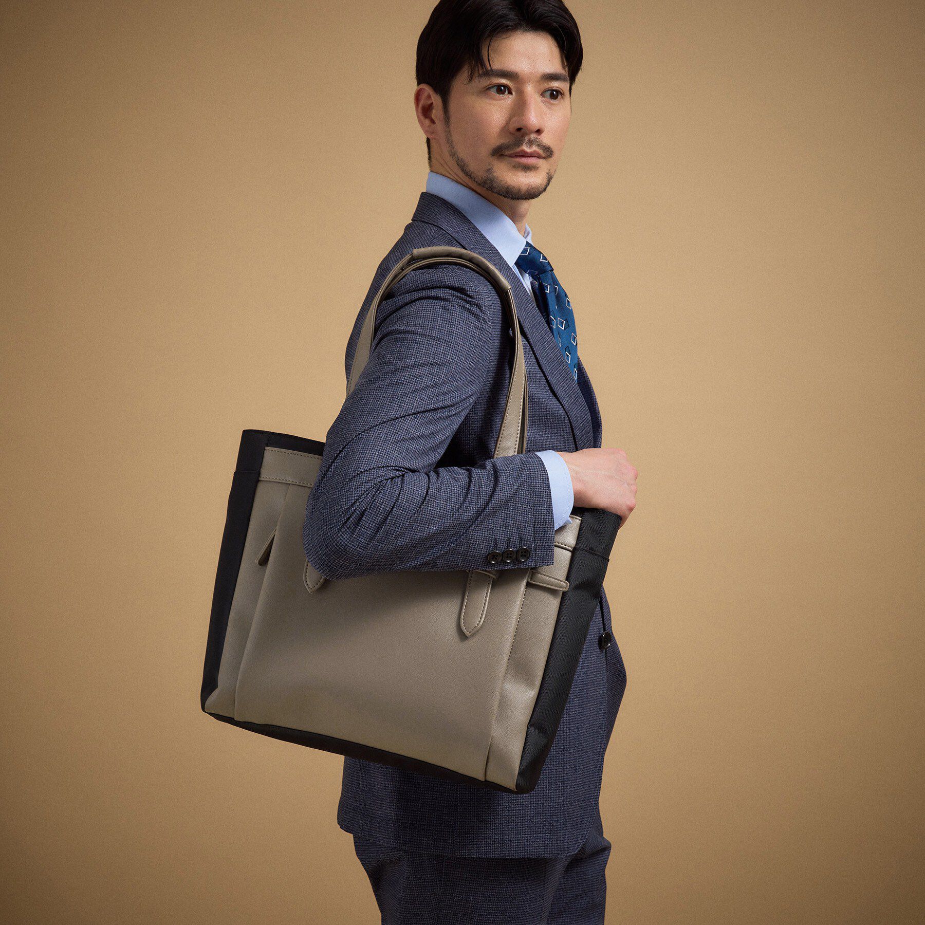 TAKEO KIKUCHI「CORDLEY（R） スマートブリーフトートバッグ」|トートバッグ|