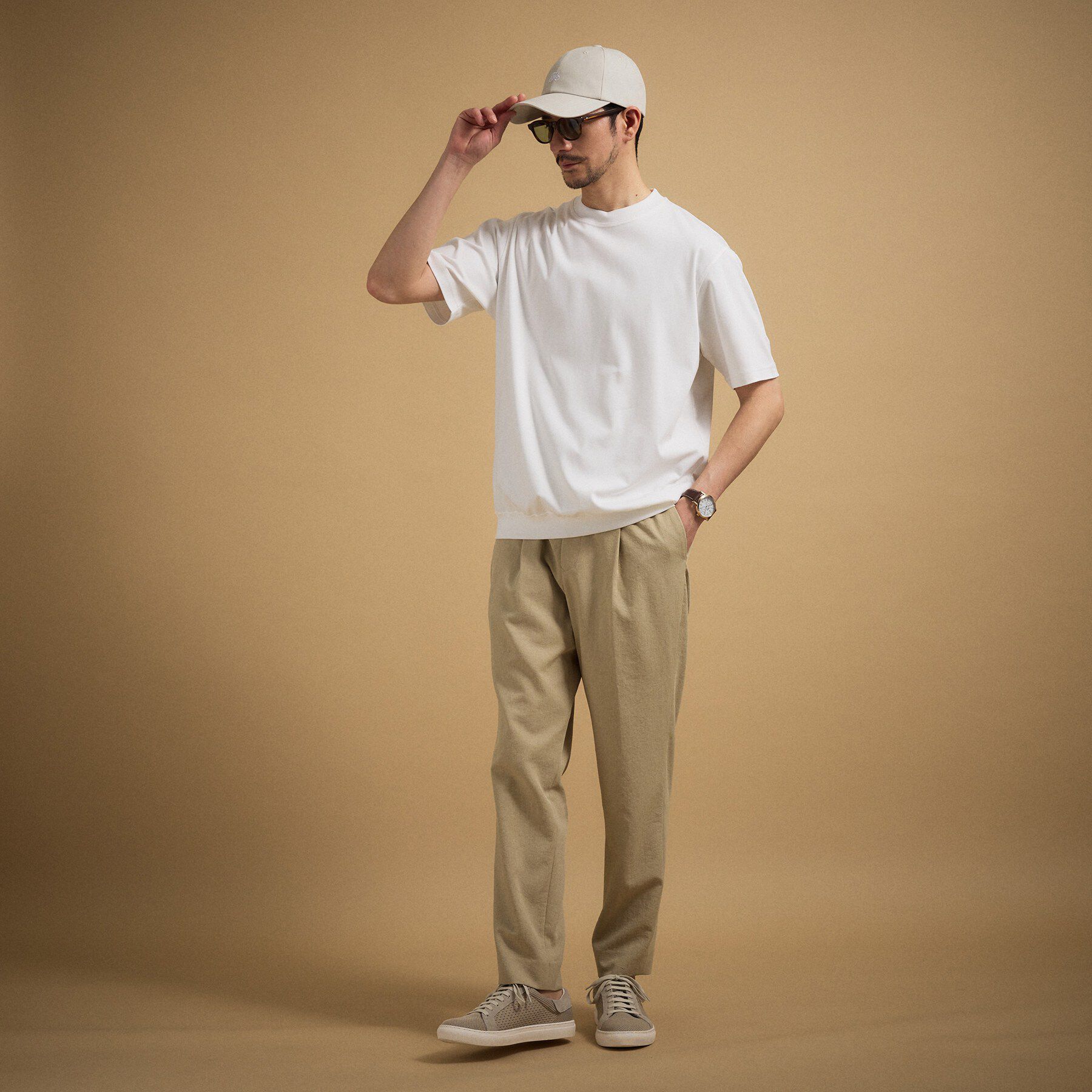 TAKEO KIKUCHI「アイスクリアコットン プルオーバー」|Tシャツ・カットソー|