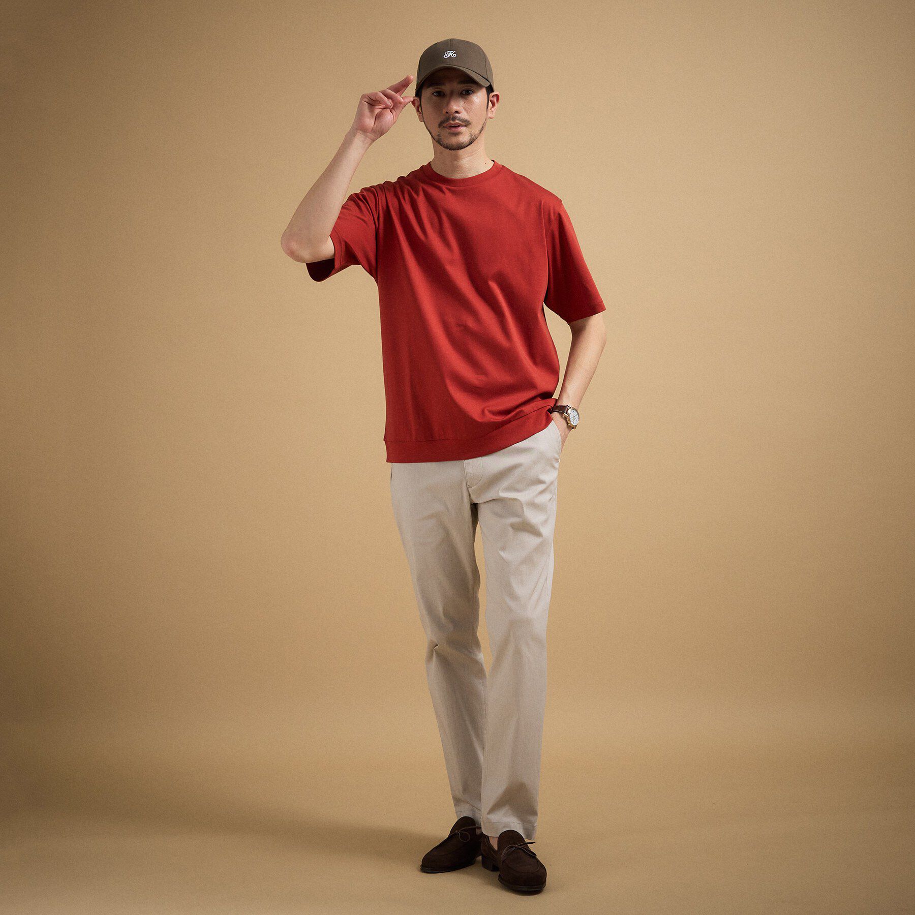 TAKEO KIKUCHI「アイスクリアコットン プルオーバー」|Tシャツ・カットソー|