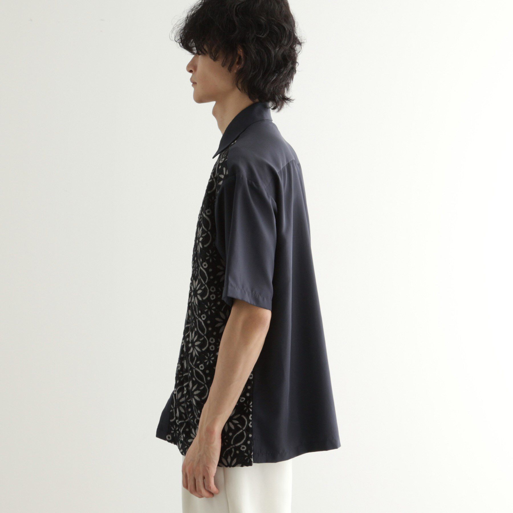 tk.TAKEO KIKUCHI「ボタニカルレースシャツ」|シャツ・ブラウス|