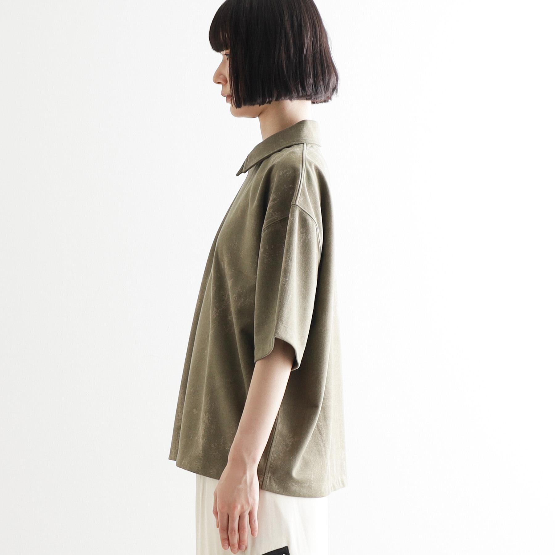 tk.TAKEO KIKUCHI「ヴィンテージライクハーフジップポロシャツ」|ポロシャツ|