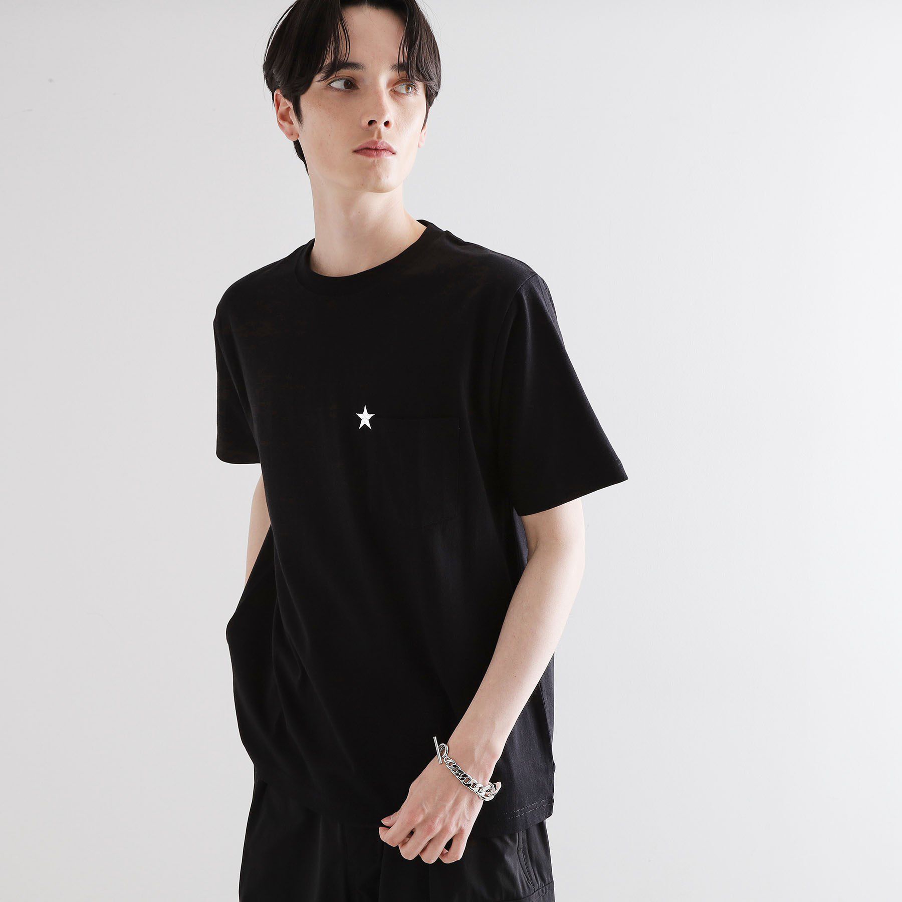 tk.TAKEO KIKUCHI「スターTシャツアソート」|Tシャツ・カットソー|ブラック(119)