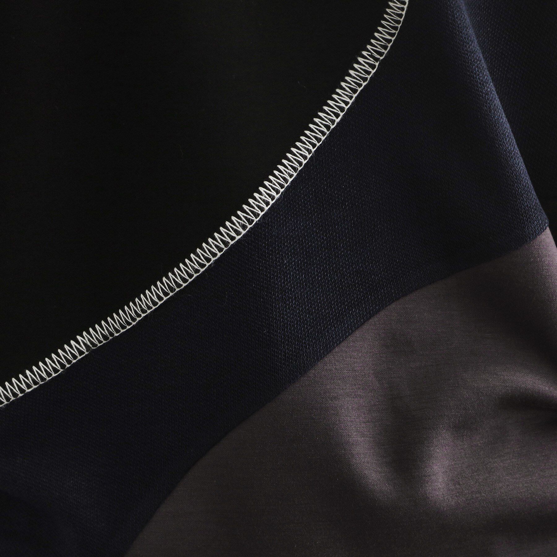 tk.TAKEO KIKUCHI「ニットドッキングカーブスイッチカットソー」|Tシャツ・カットソー|