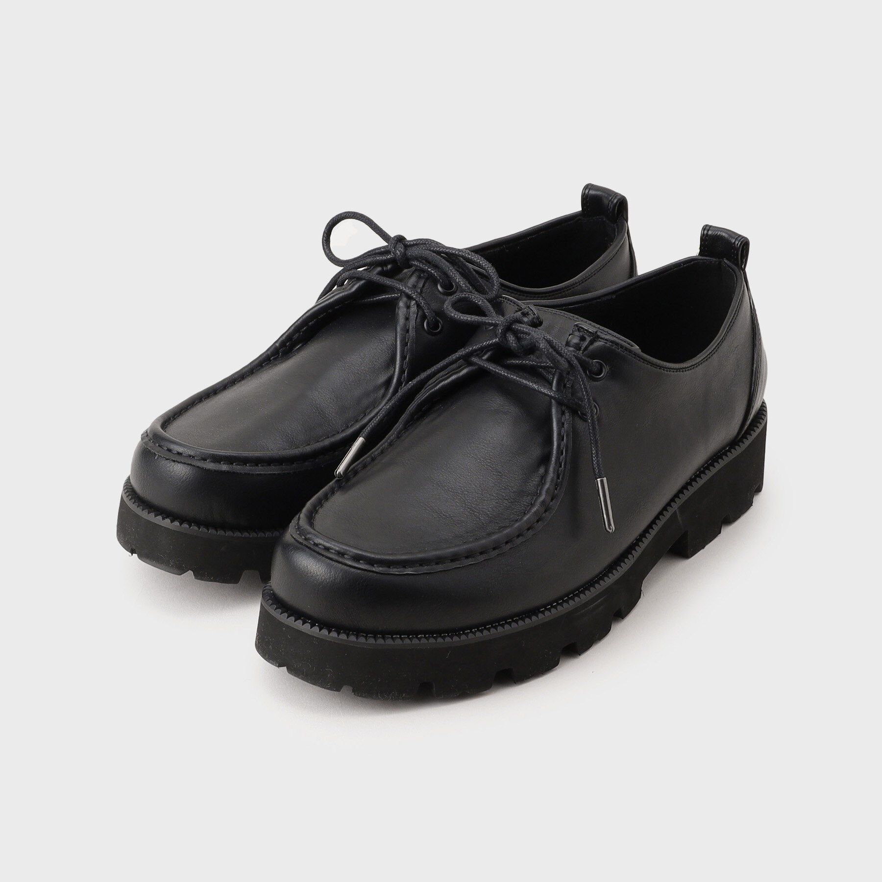 tk.TAKEO KIKUCHI「外羽根／チロリアン アソートシューズ」|ビジネス・ドレスシューズ|ブラック(119)